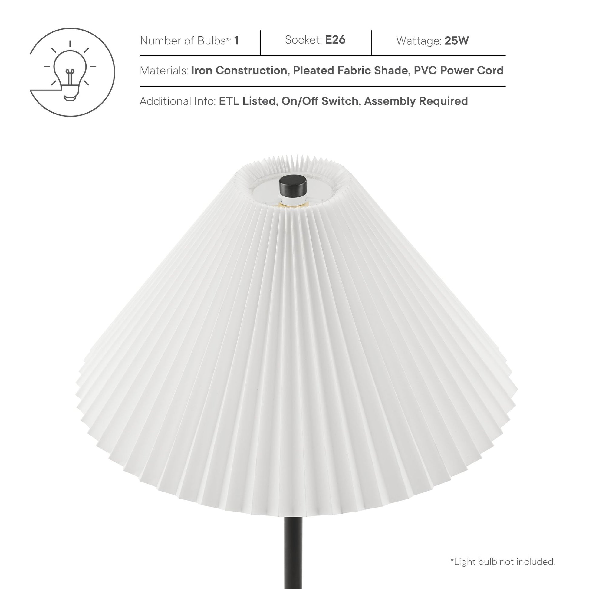 Illusion Marble Dome Table Lamp by Modway - Best Buy Furniture