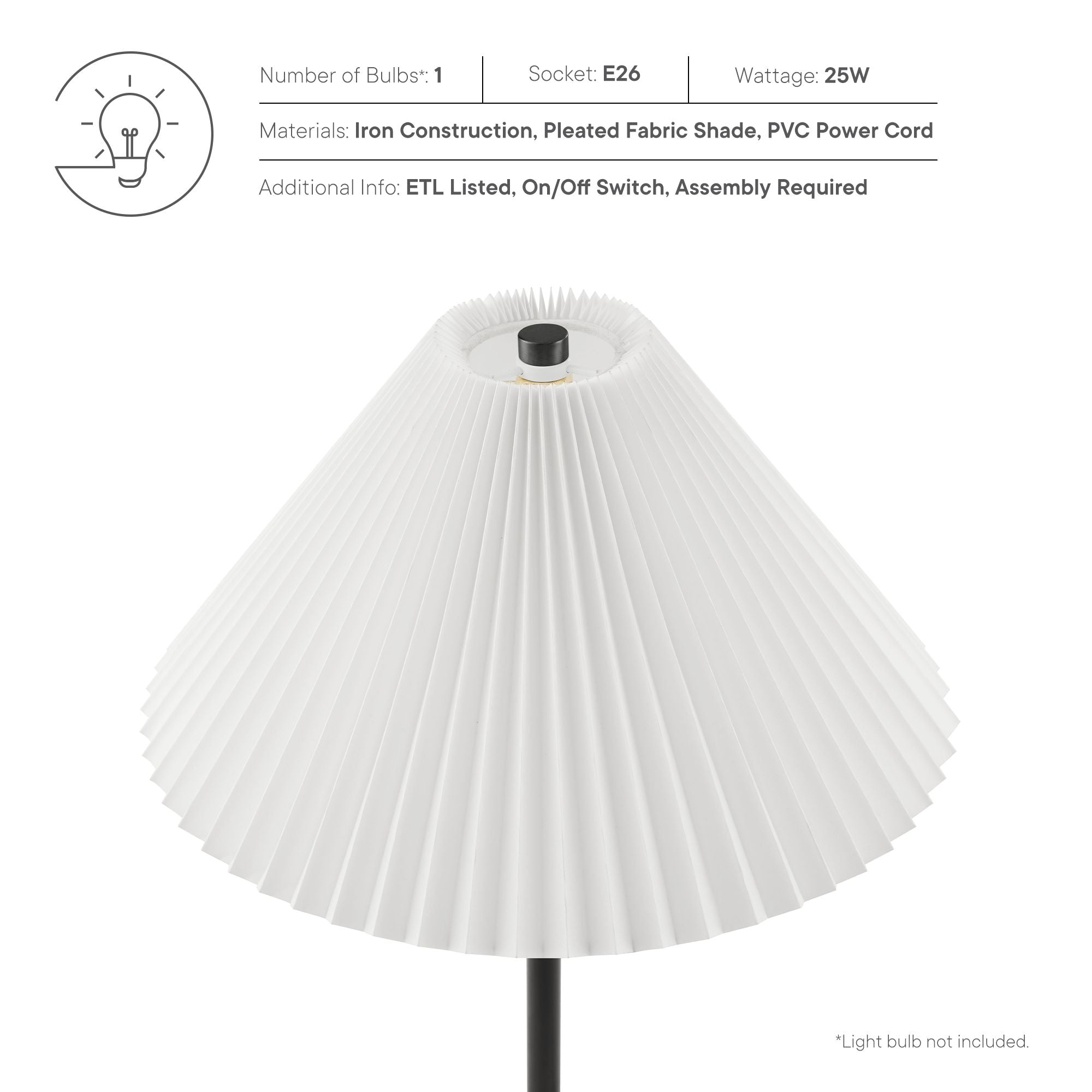 Illusion Marble Dome Table Lamp by Modway - Best Buy Furniture