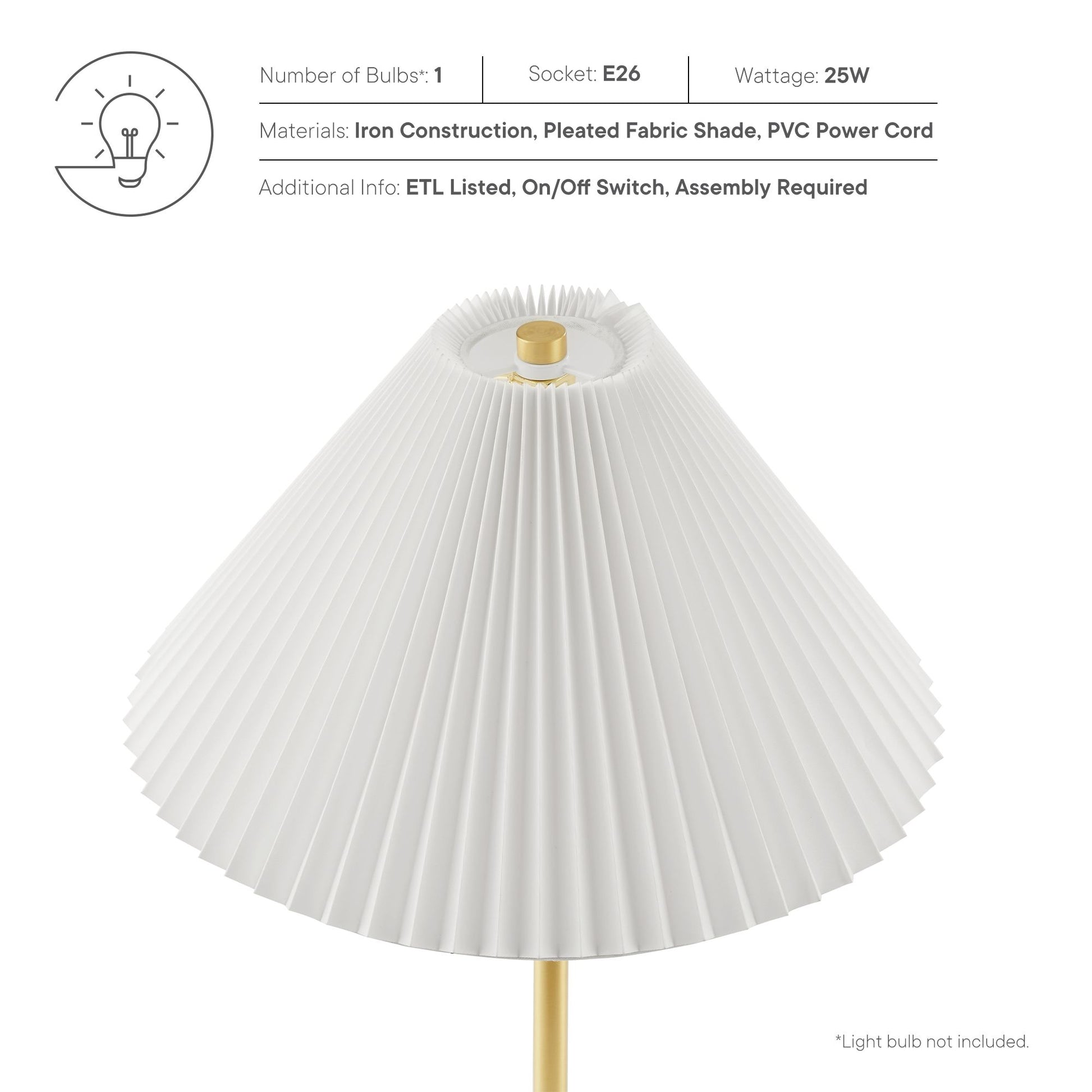Illusion Marble Dome Table Lamp by Modway - Best Buy Furniture