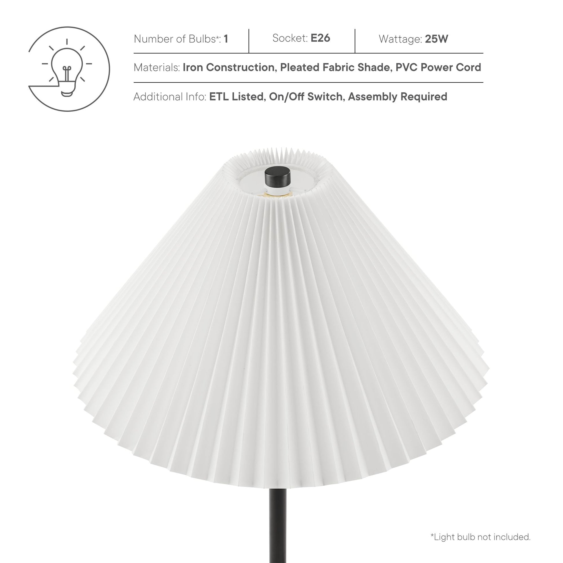 Illusion Marble Dome Floor Lamp by Modway - Best Buy Furniture