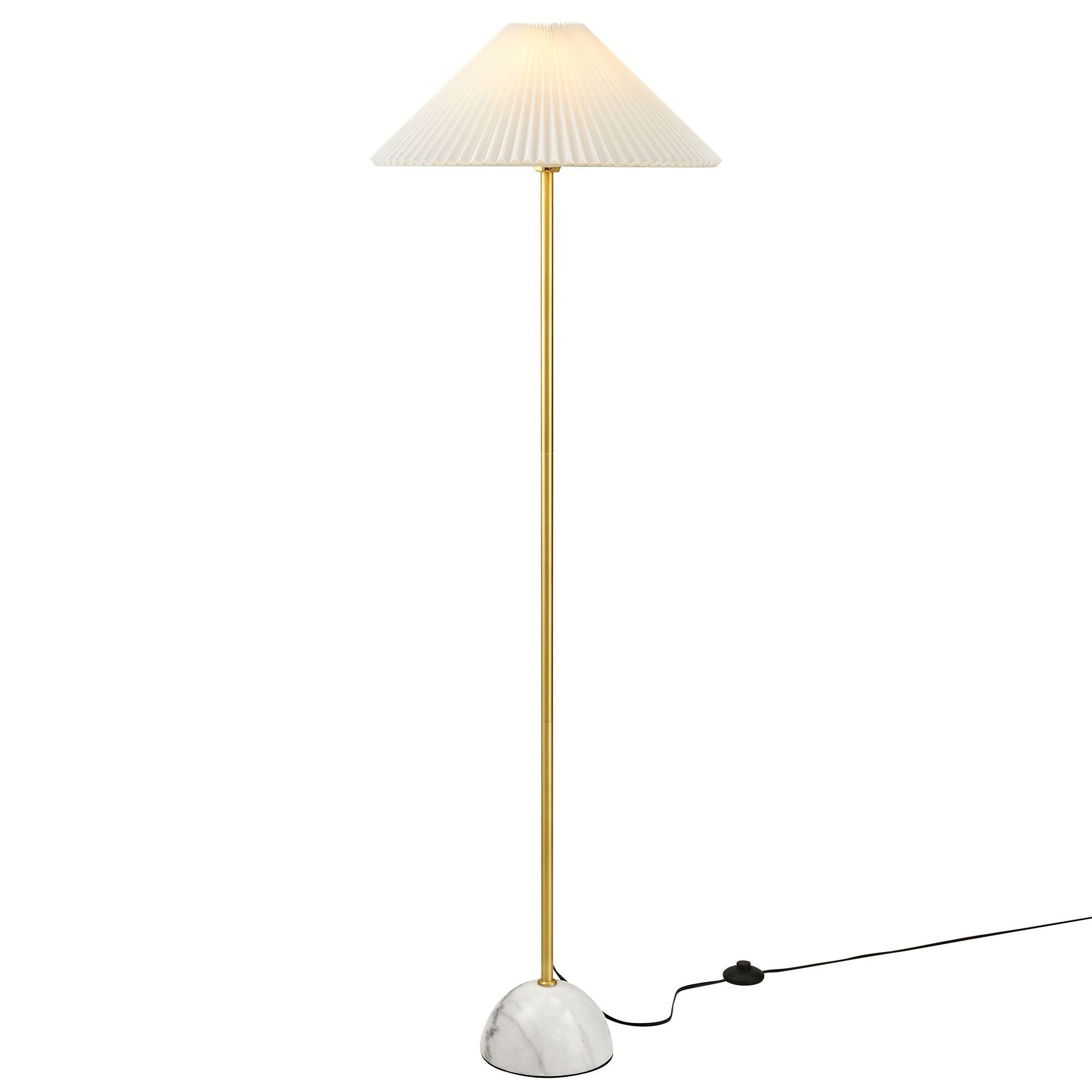 Illusion Marble Dome Floor Lamp by Modway - Best Buy Furniture