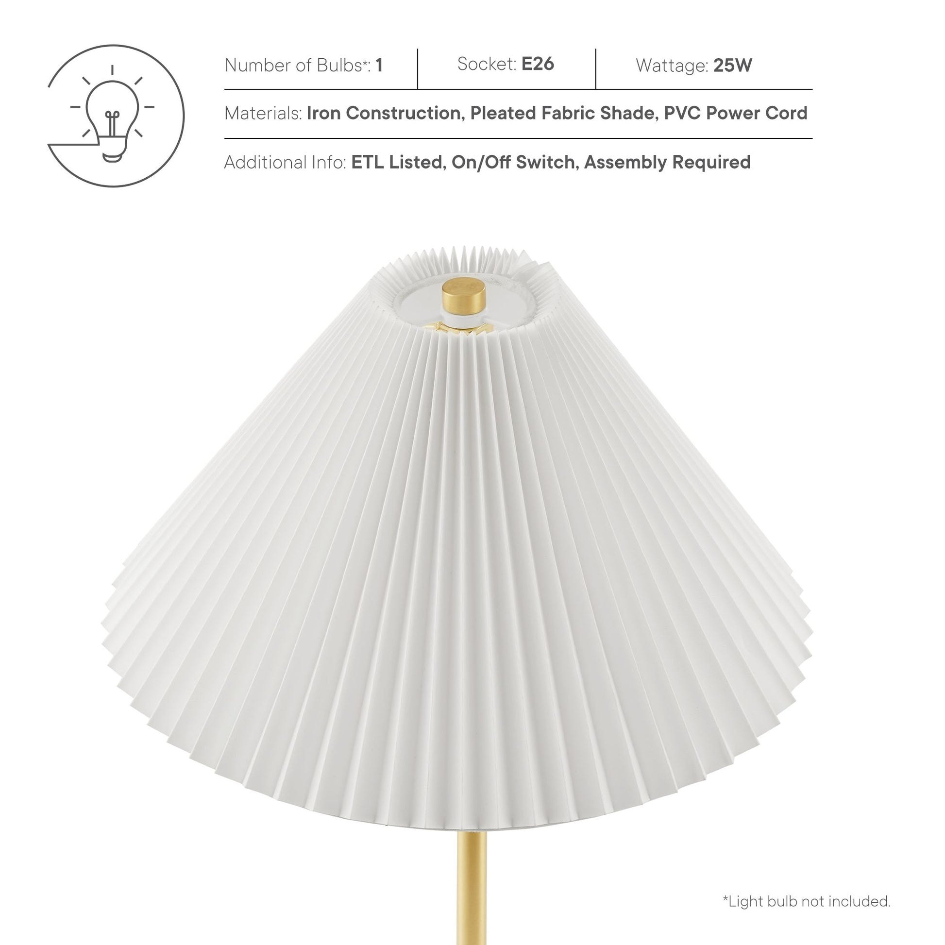 Illusion Marble Dome Floor Lamp by Modway - Best Buy Furniture