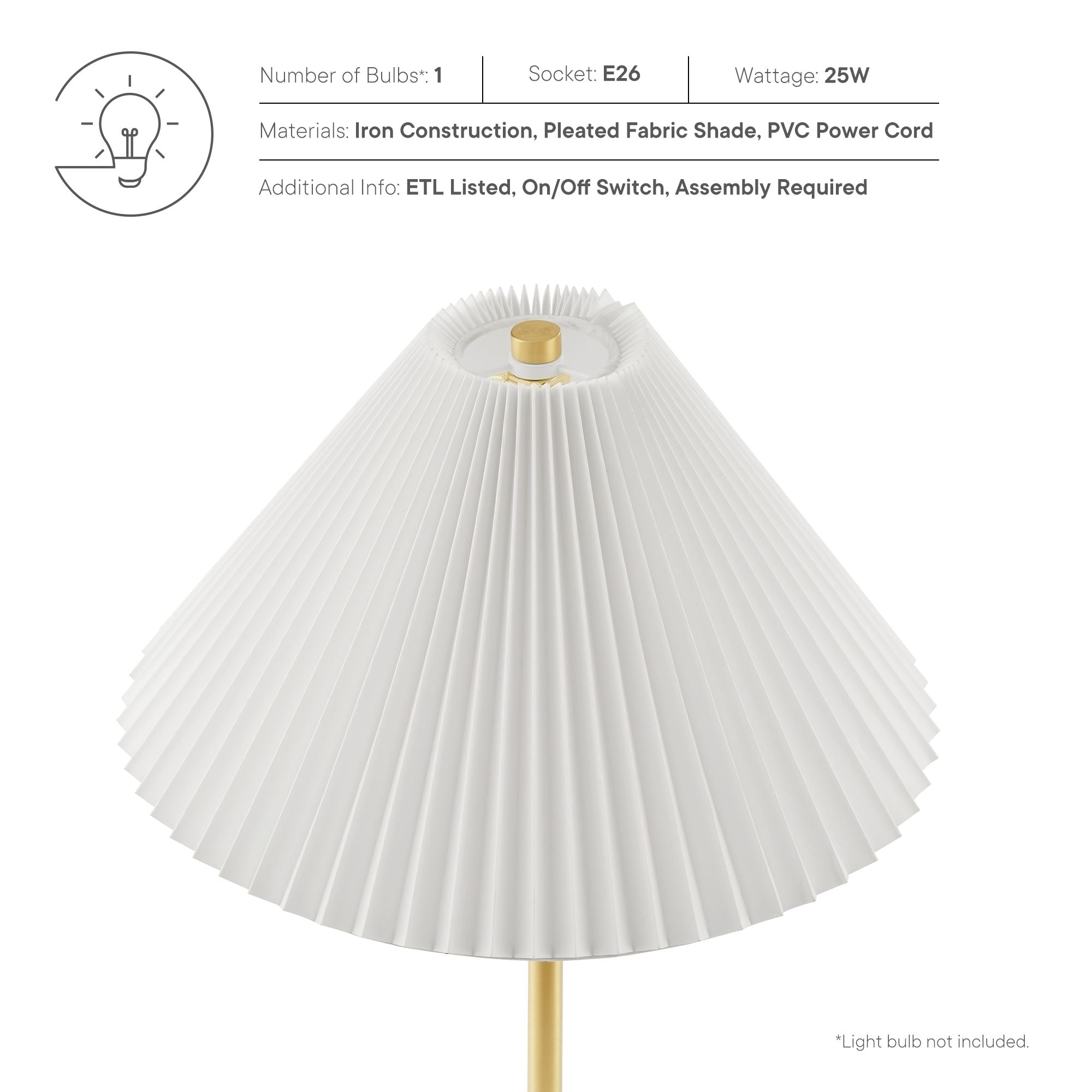 Illusion Marble Dome Floor Lamp by Modway - Best Buy Furniture