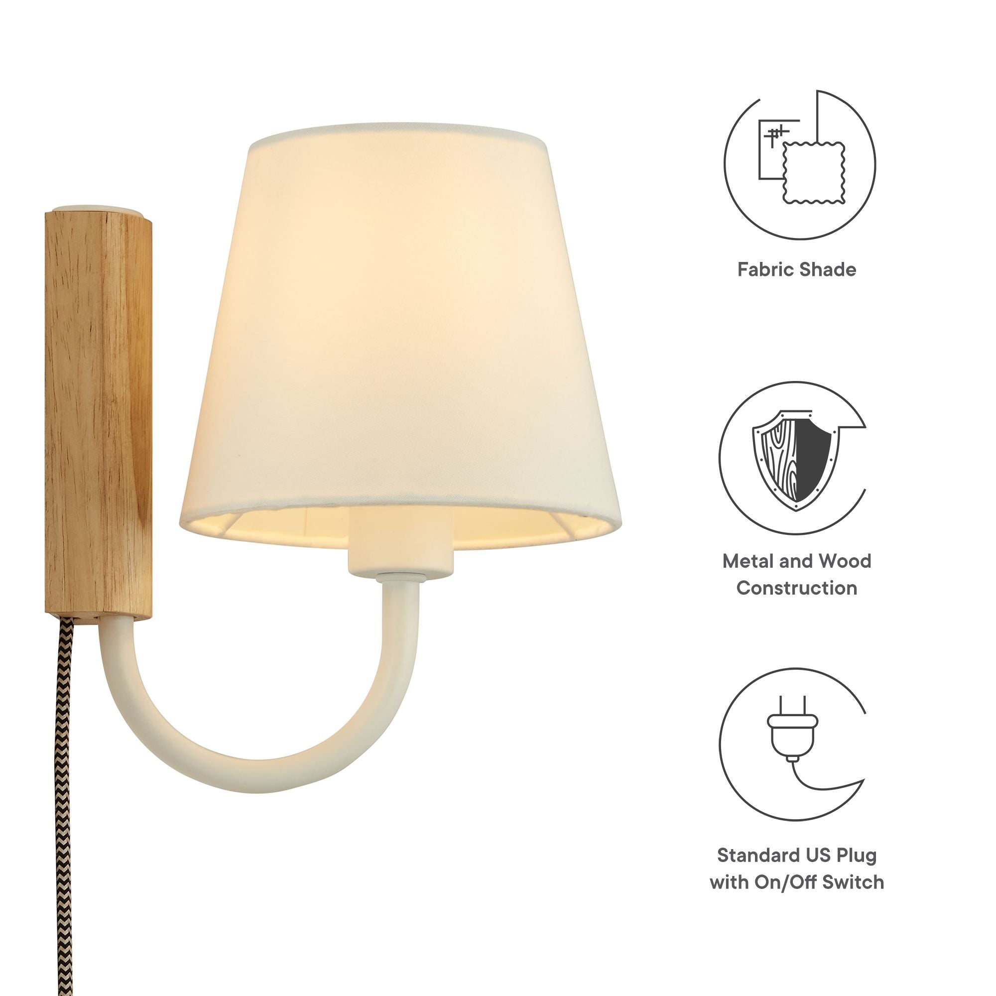 Sunlit Swivel Wall Sconce by Modway - Best Buy Furniture