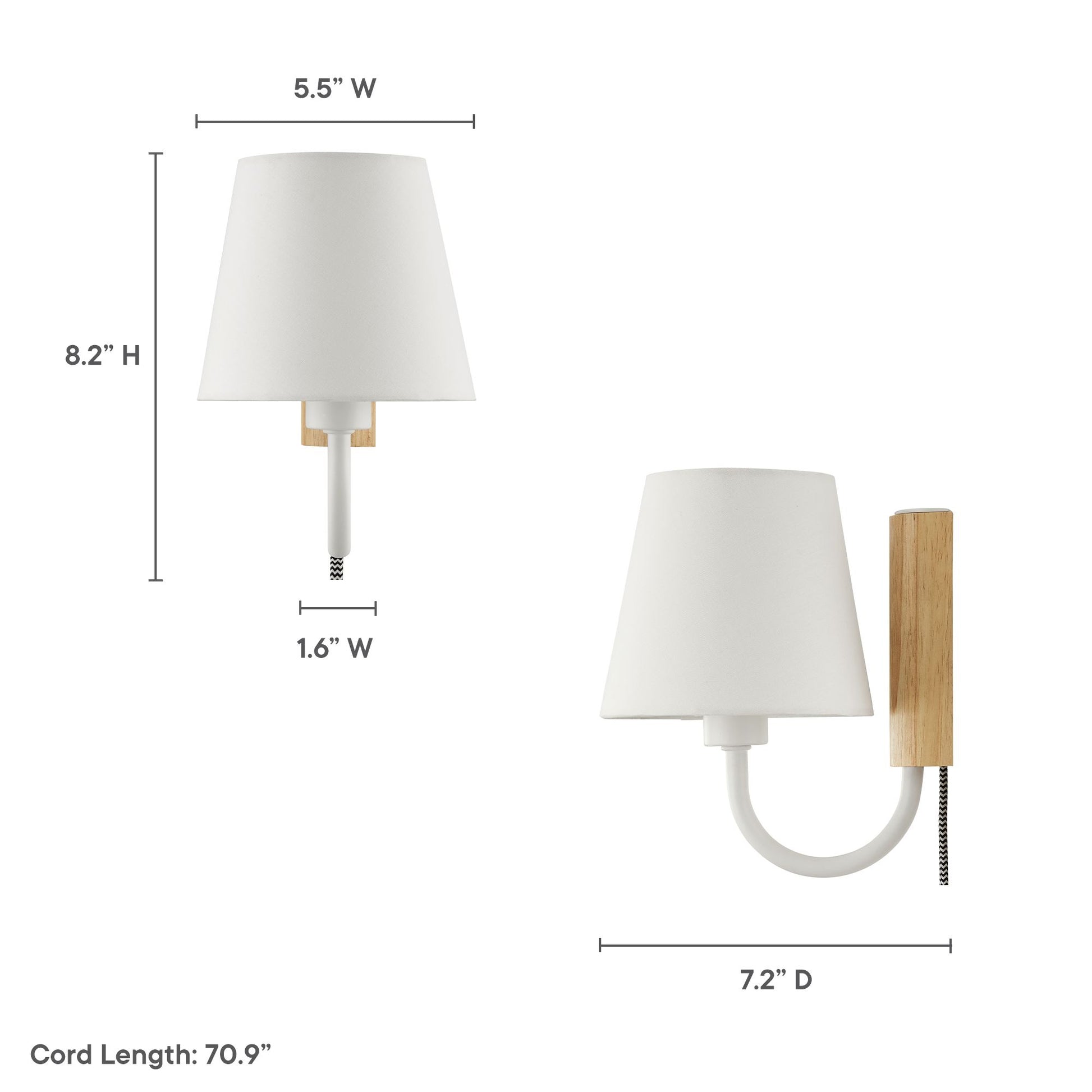 Sunlit Swivel Wall Sconce by Modway - Best Buy Furniture