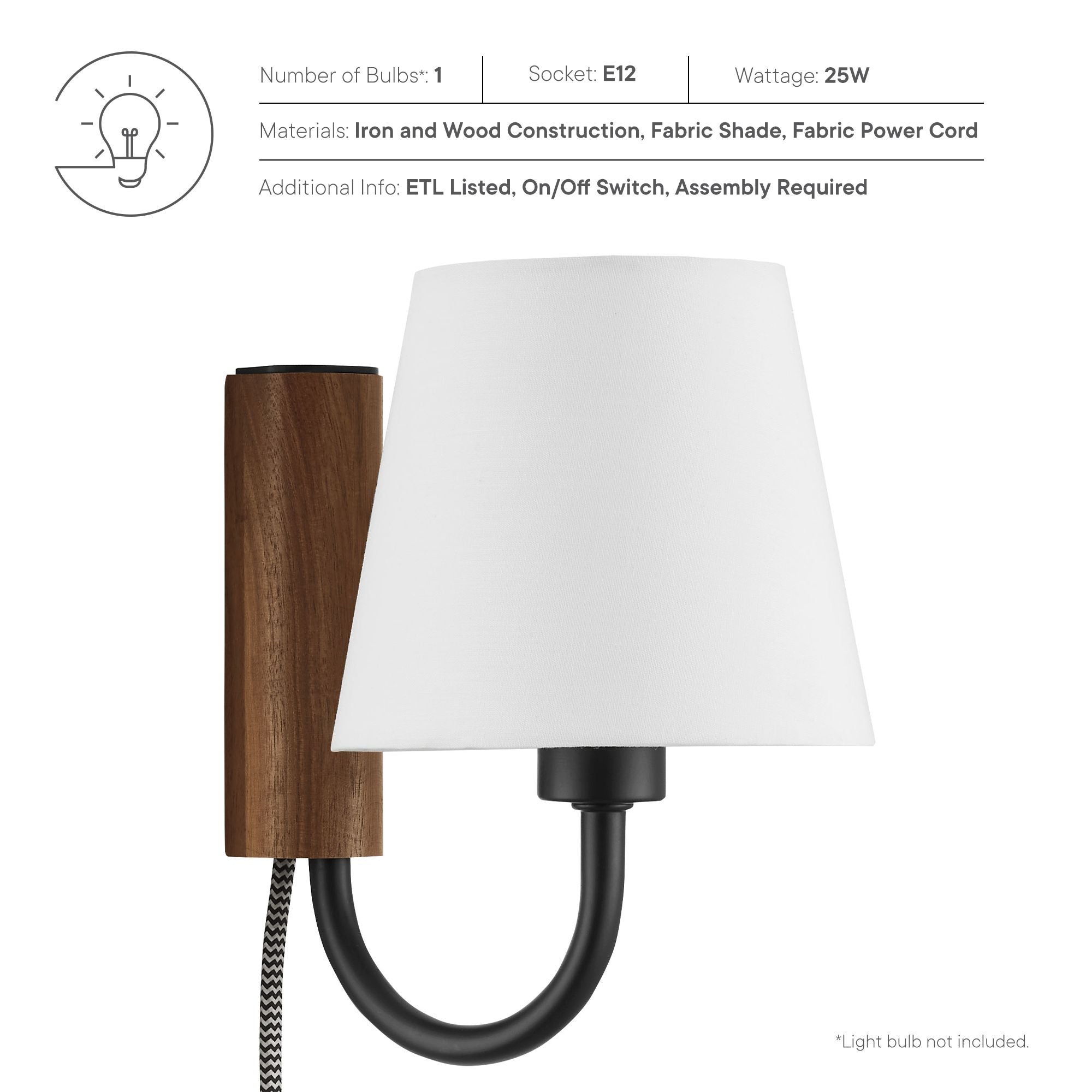 Sunlit Swivel Wall Sconce by Modway - Best Buy Furniture