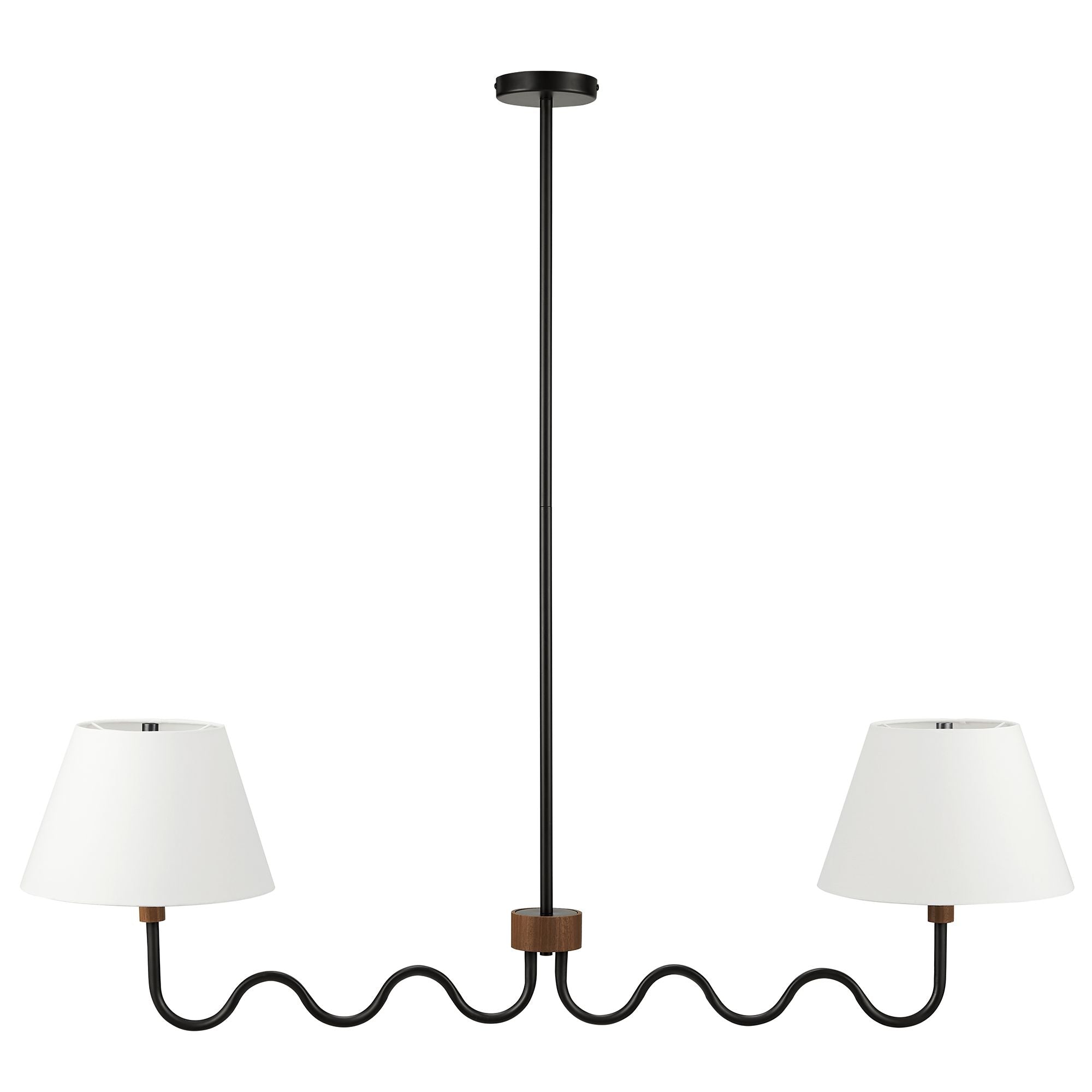 Sunlit Squiggle 2-Arm Pendant Light by Modway - Best Buy Furniture