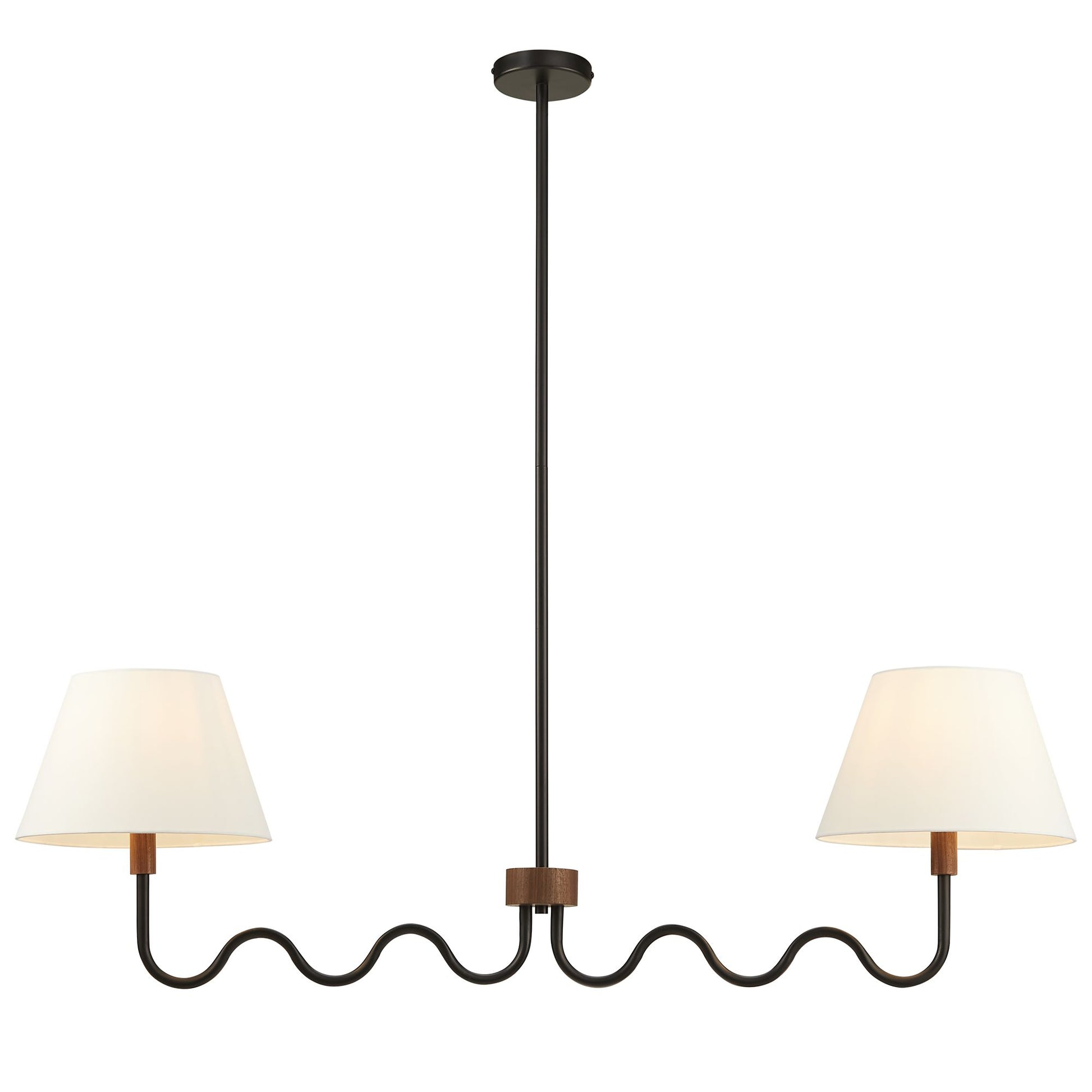 Sunlit Squiggle 2-Arm Pendant Light by Modway - Best Buy Furniture