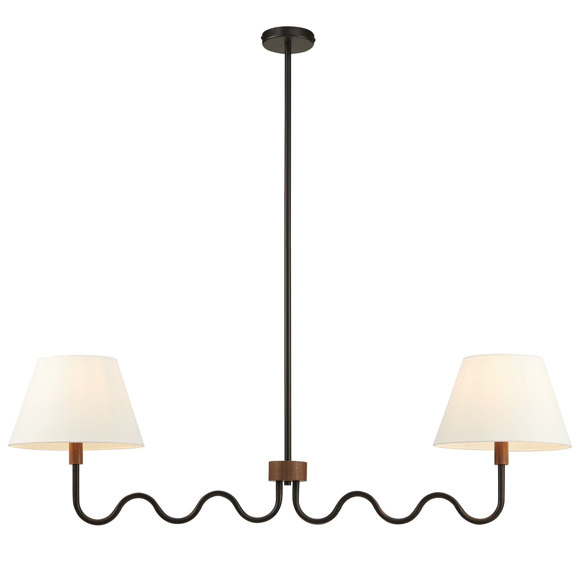 Sunlit Squiggle 2-Arm Pendant Light by Modway - Best Buy Furniture