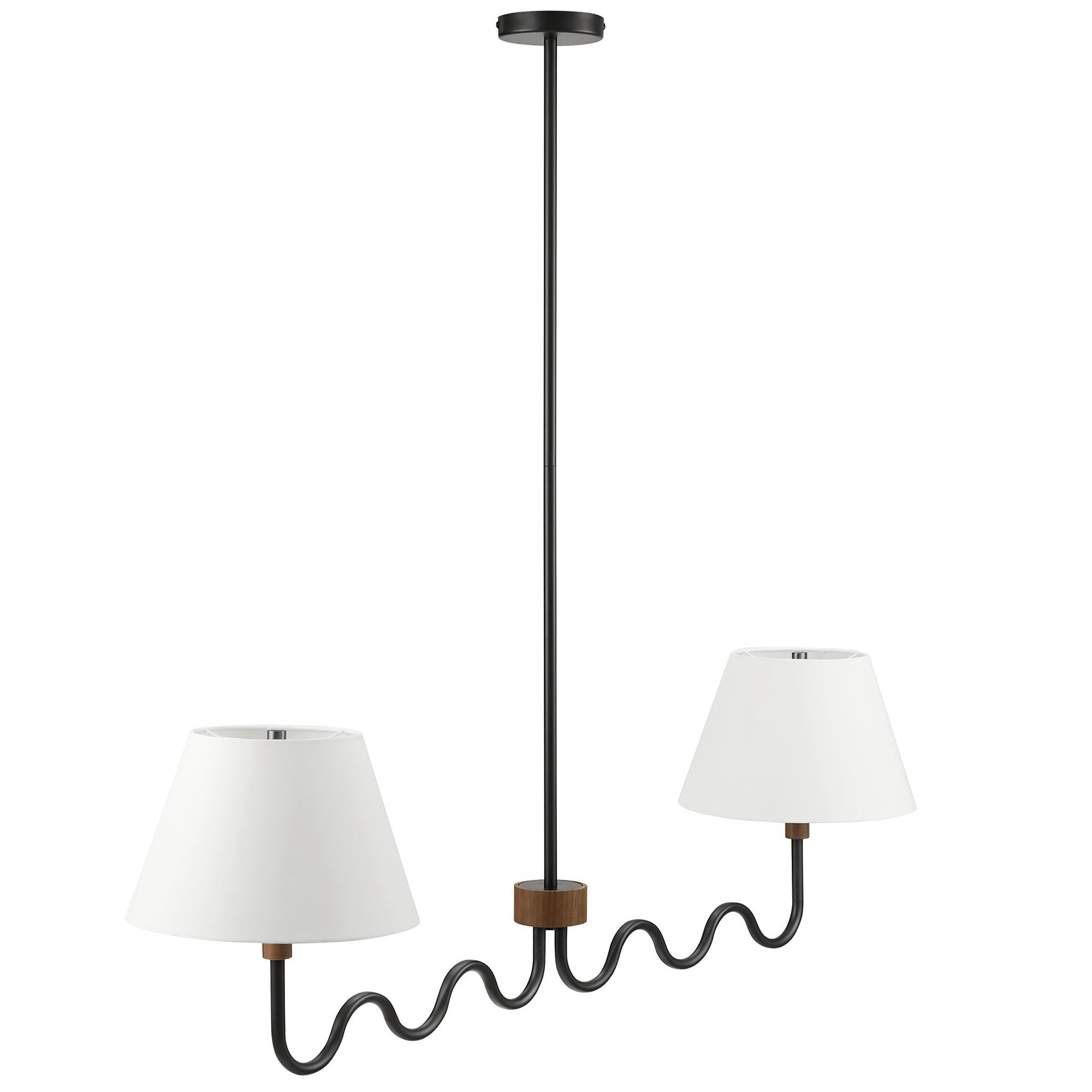Sunlit Squiggle 2-Arm Pendant Light by Modway - Best Buy Furniture