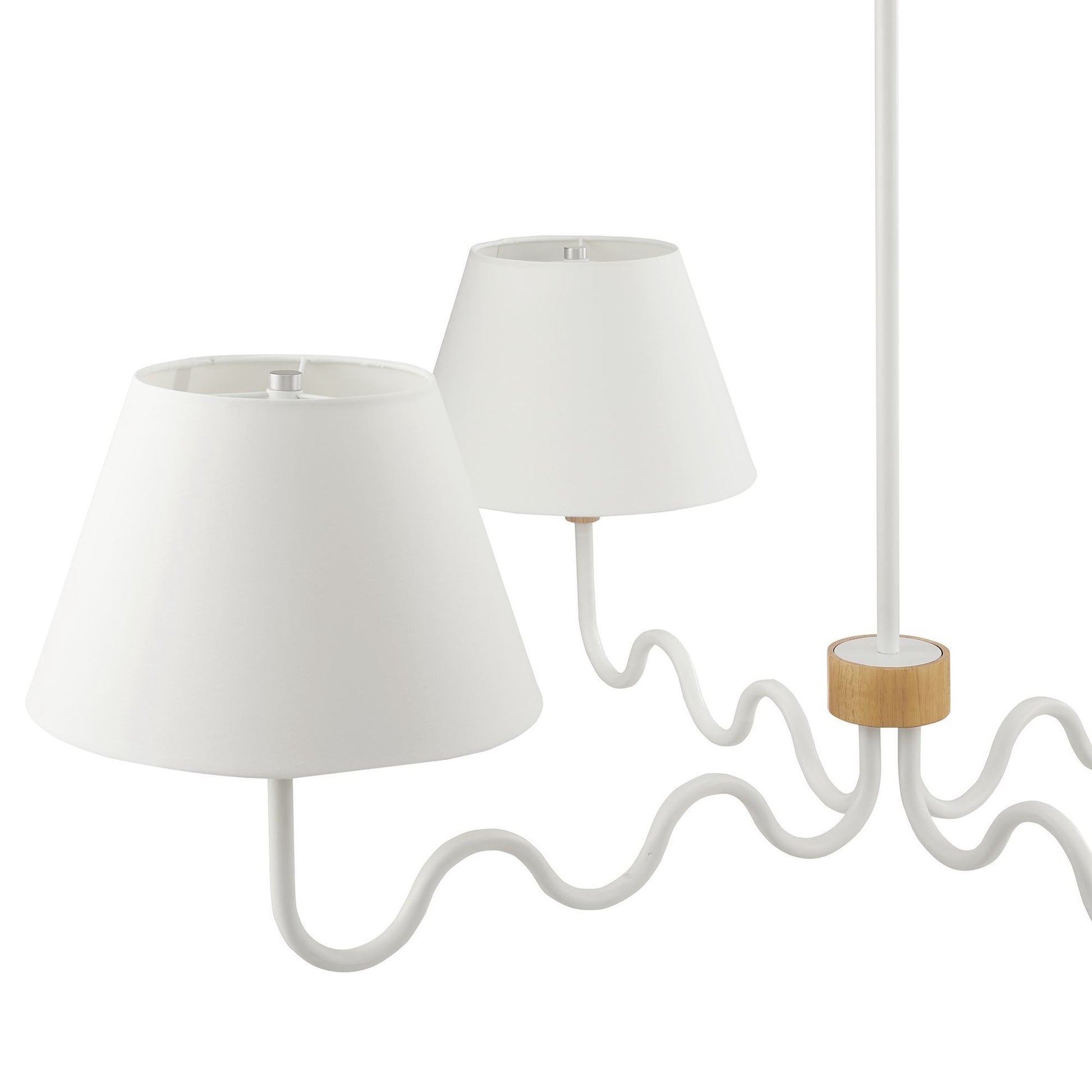 Sunlit Squiggle 4-Arm Pendant Light by Modway - Best Buy Furniture