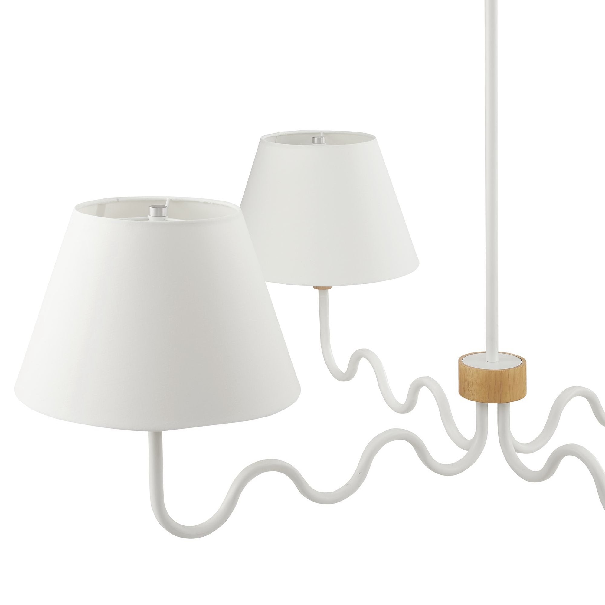 Sunlit Squiggle 4-Arm Pendant Light by Modway - Best Buy Furniture