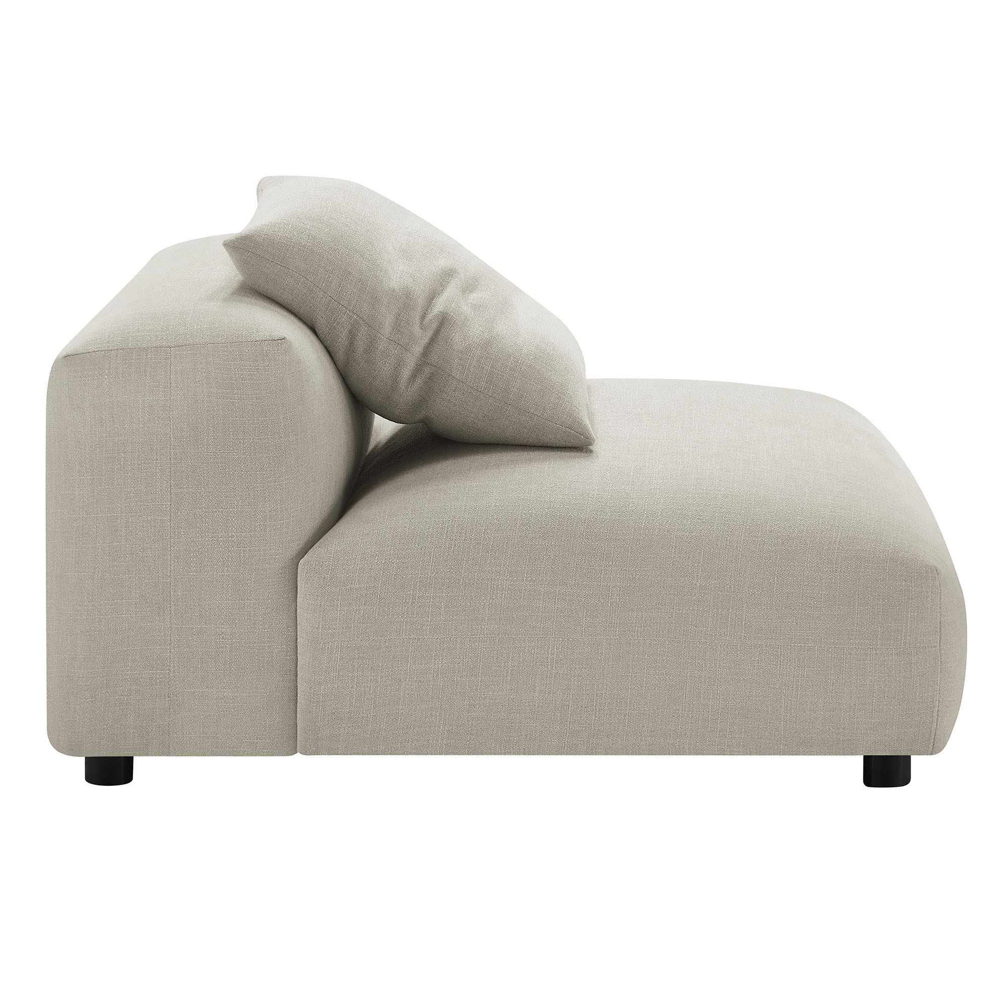 Solace 3-Piece Modular Upholstered Fabric Sofa by Modway - Best Buy Furniture