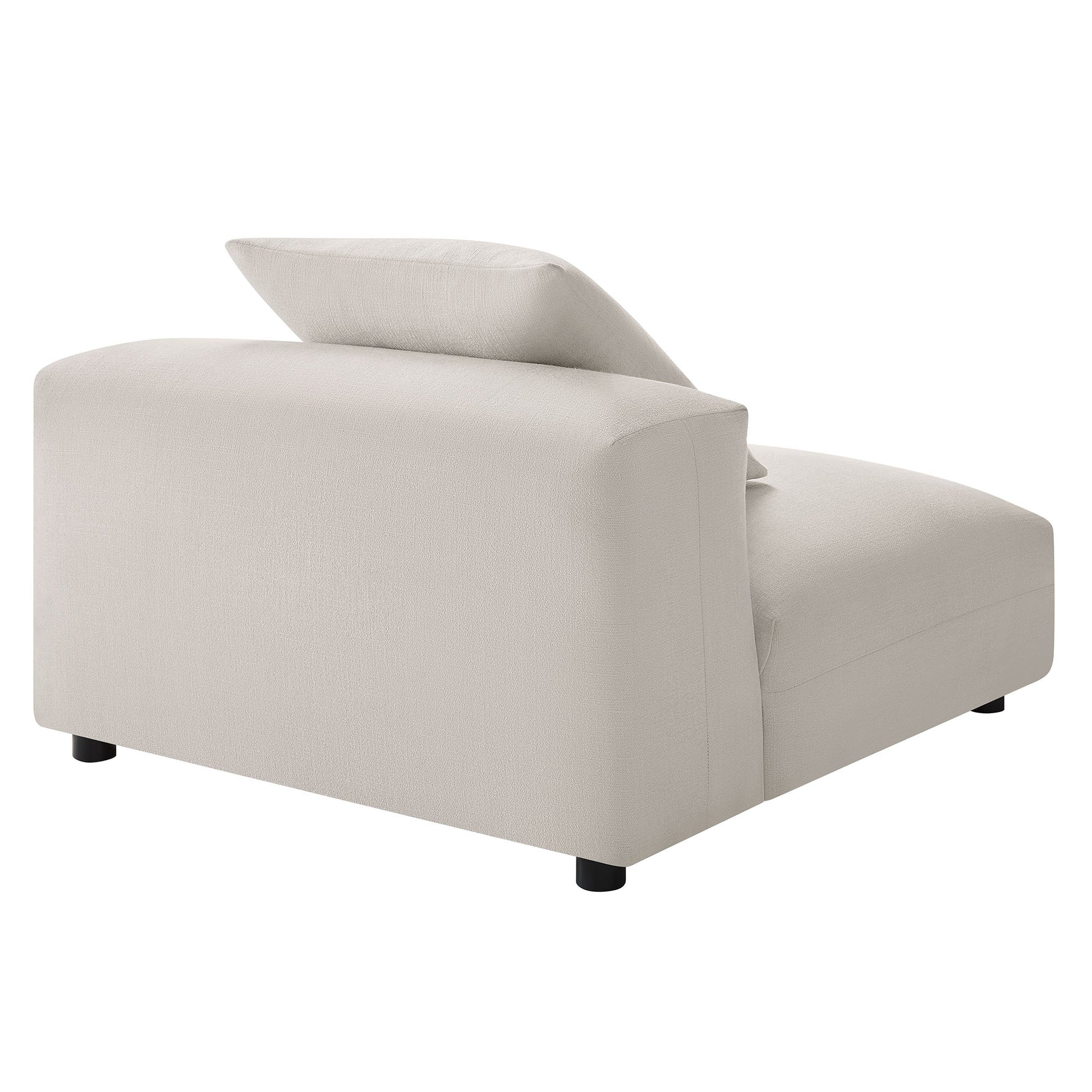 Solace Modular Upholstered Fabric Armless Chair by Modway - Best Buy Furniture