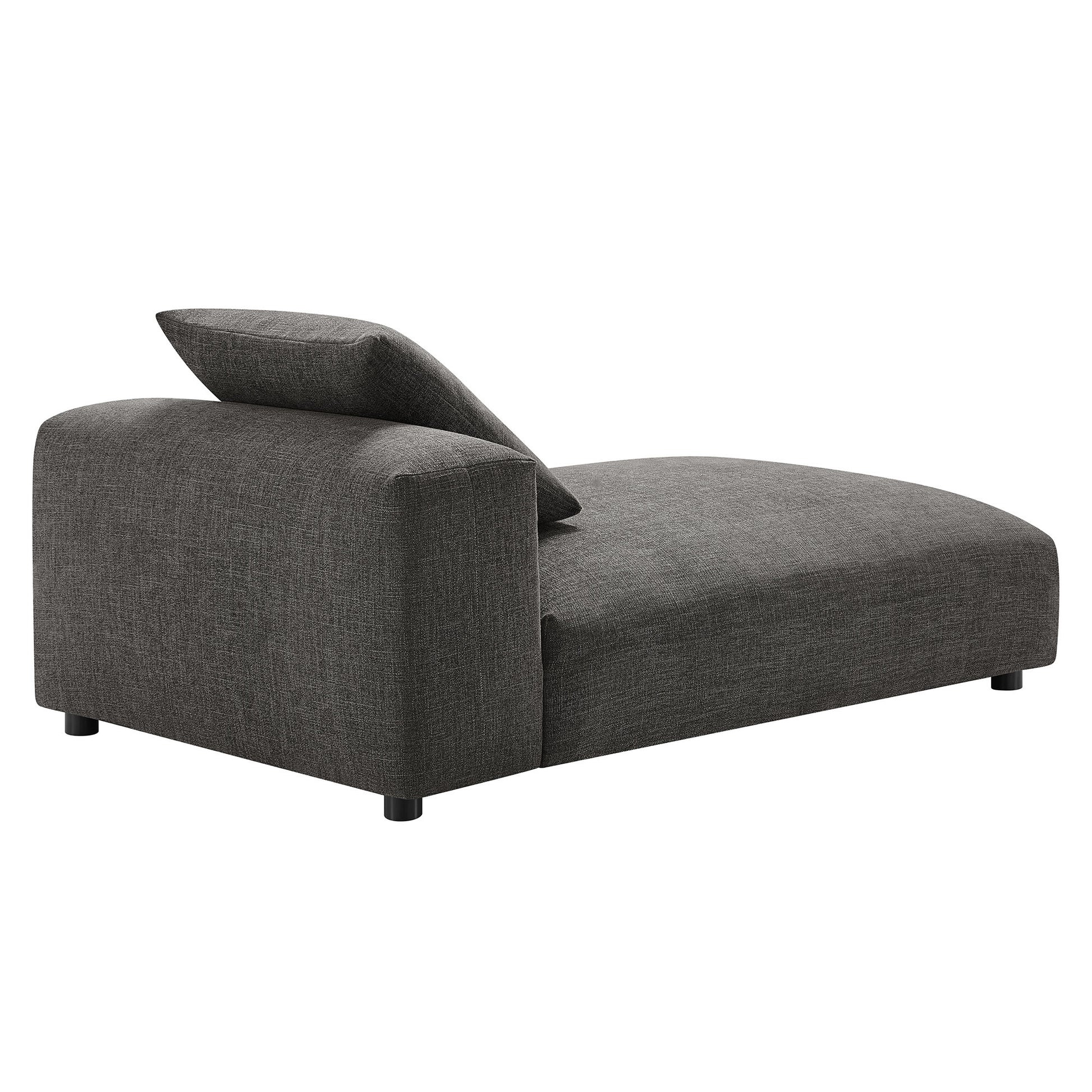 Solace Modular Upholstered Fabric Armless Chaise Lounge by Modway - Best Buy Furniture