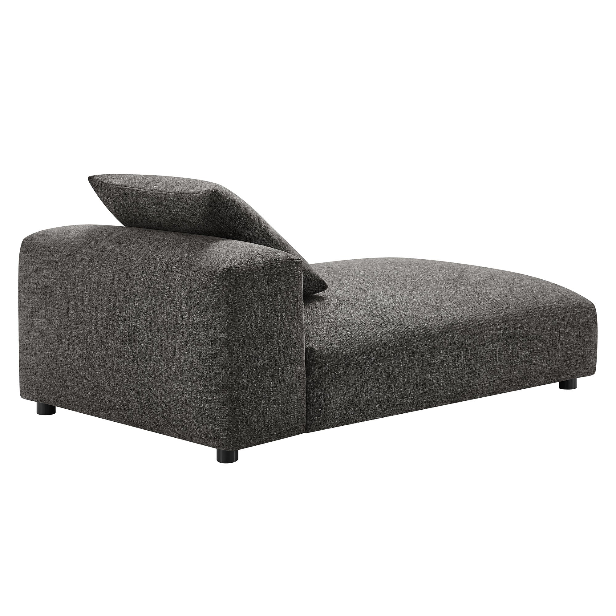 Solace Modular Upholstered Fabric Armless Chaise Lounge by Modway - Best Buy Furniture