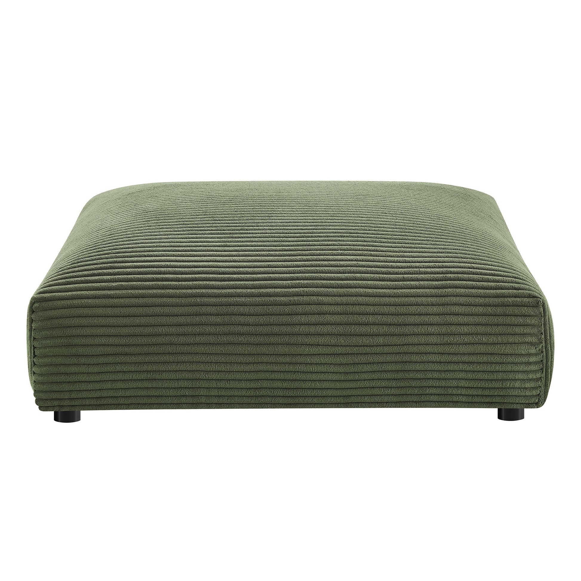 Solace Modular Corduroy Upholstered Ottoman by Modway - Best Buy Furniture