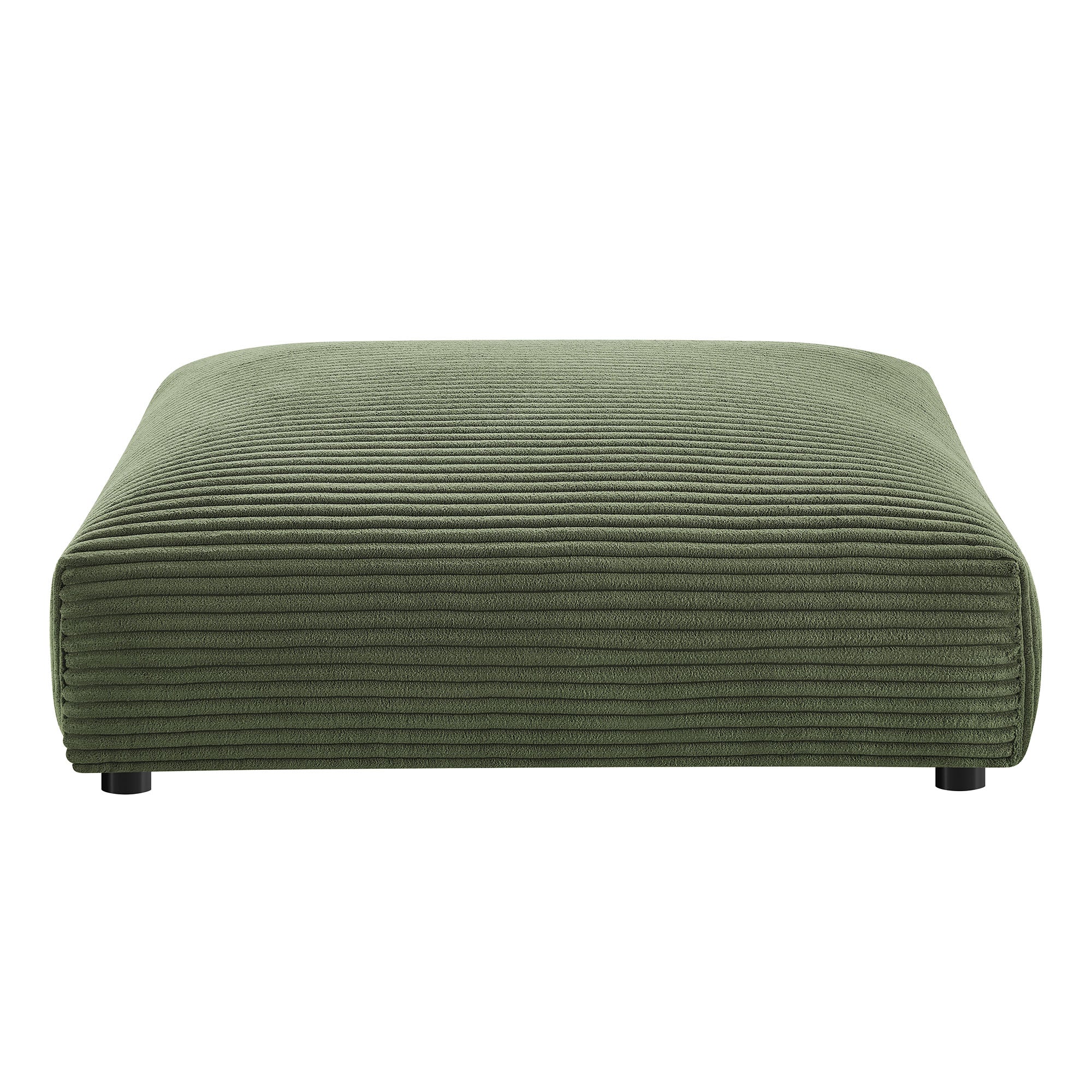 Solace Modular Corduroy Upholstered Ottoman by Modway - Best Buy Furniture