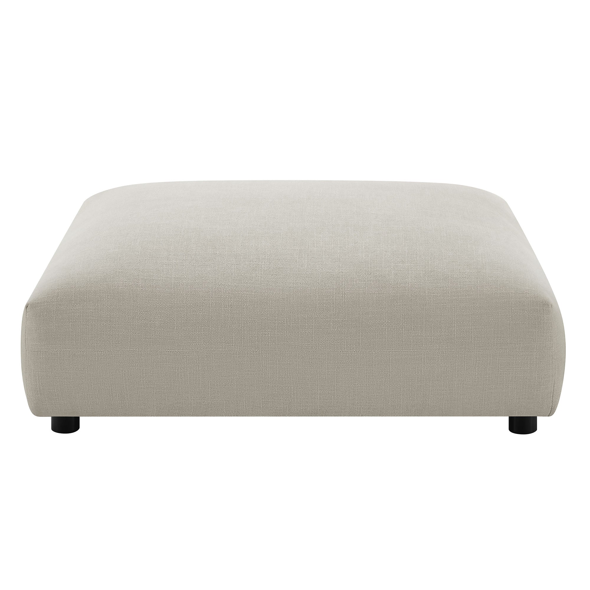 Solace Modular Upholstered Fabric Ottoman by Modway - Best Buy Furniture
