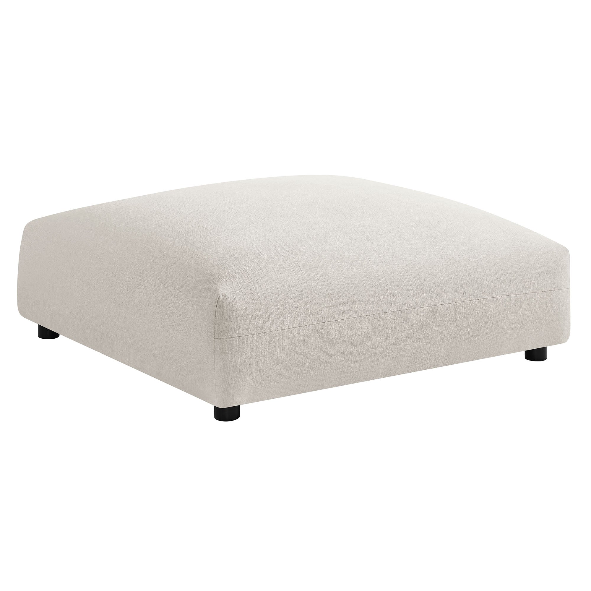 Solace Modular Upholstered Fabric Ottoman by Modway - Best Buy Furniture