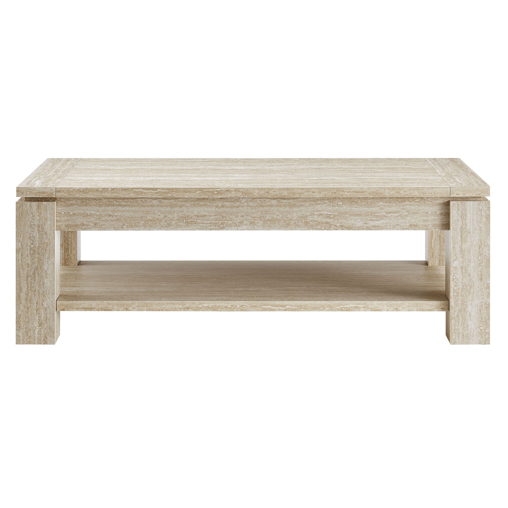 Hollis Travertine Coffee Table by Modway - Best Buy Furniture