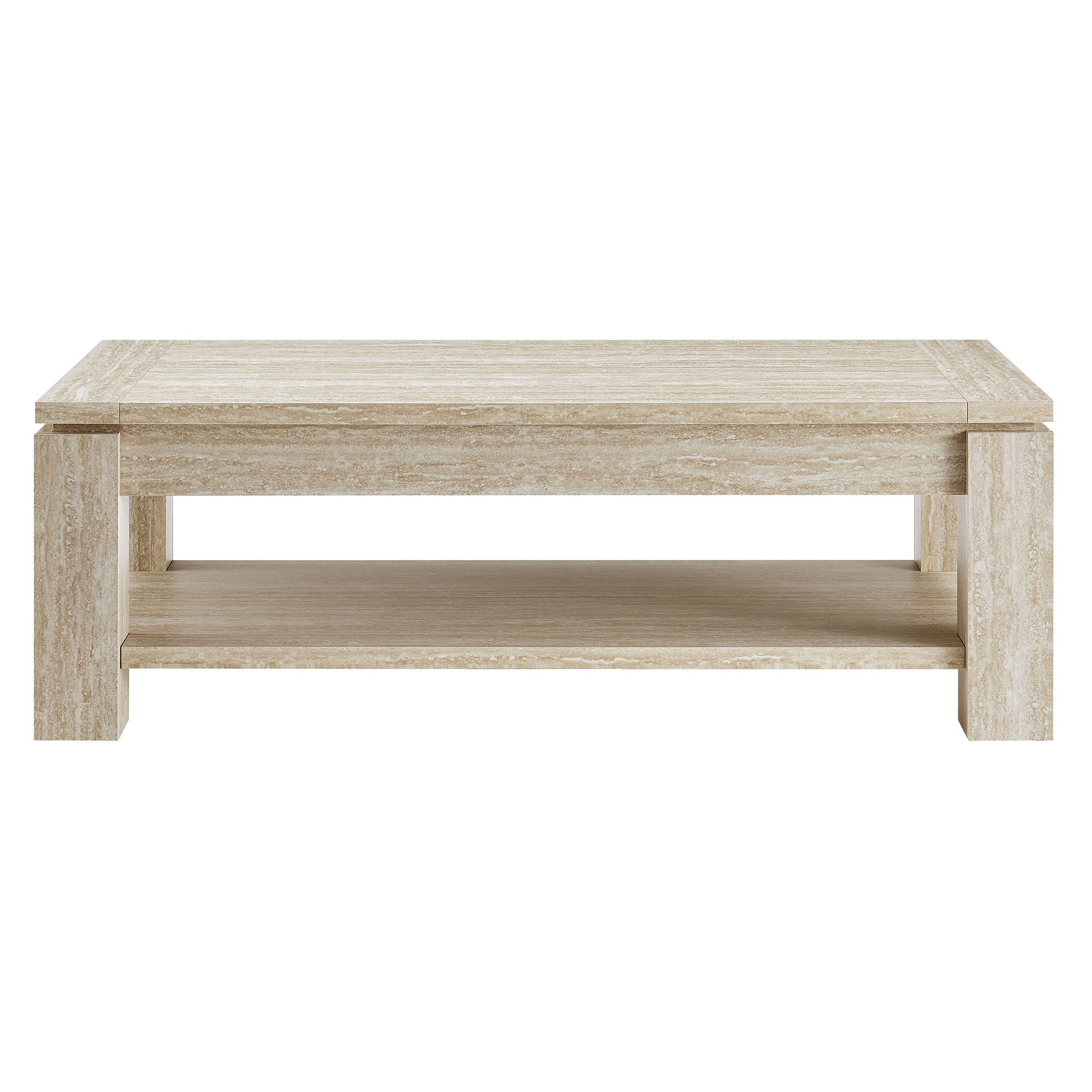 Hollis Travertine Coffee Table by Modway - Best Buy Furniture