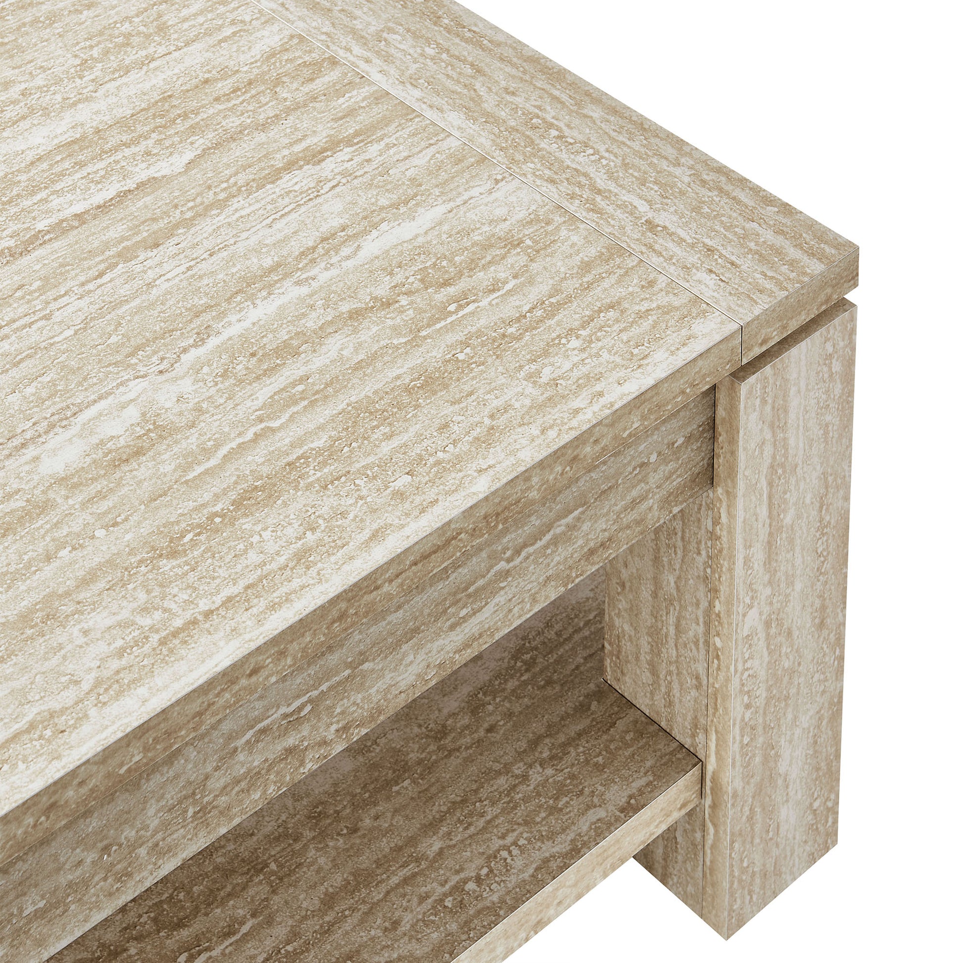 Hollis Travertine Coffee Table by Modway - Best Buy Furniture