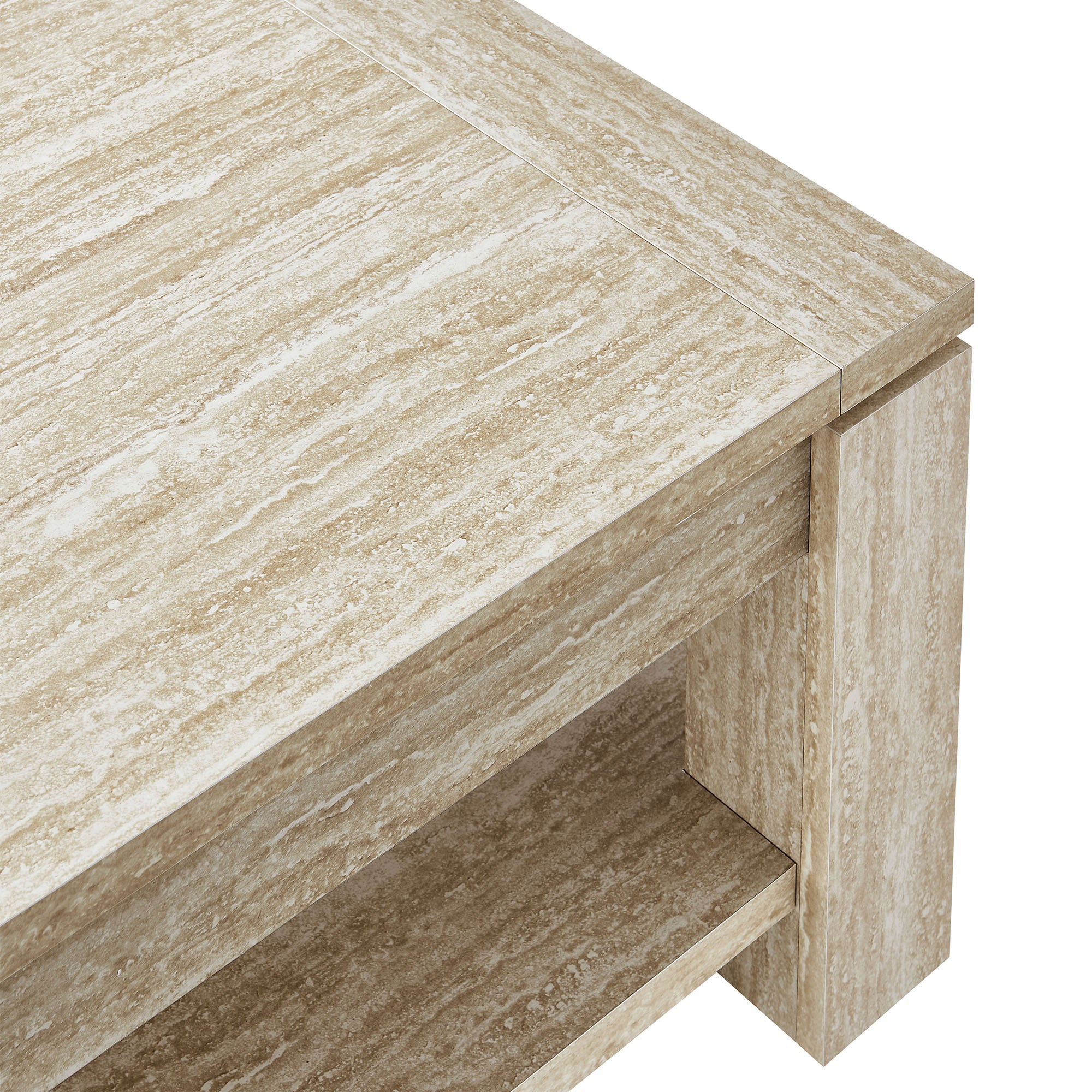 Hollis Travertine Coffee Table by Modway - Best Buy Furniture