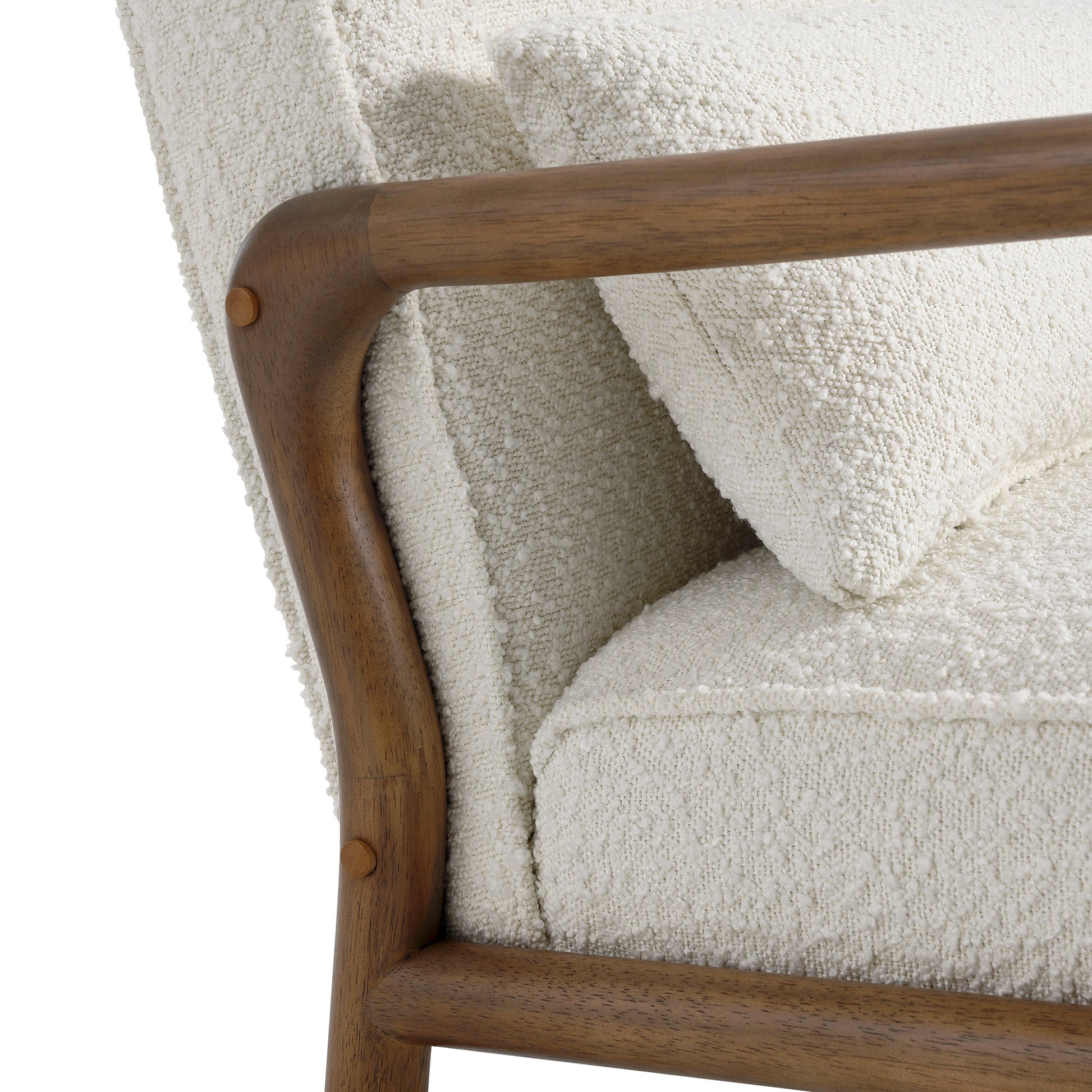 Charlie Boucle Upholstered Armchair by Modway - Best Buy Furniture