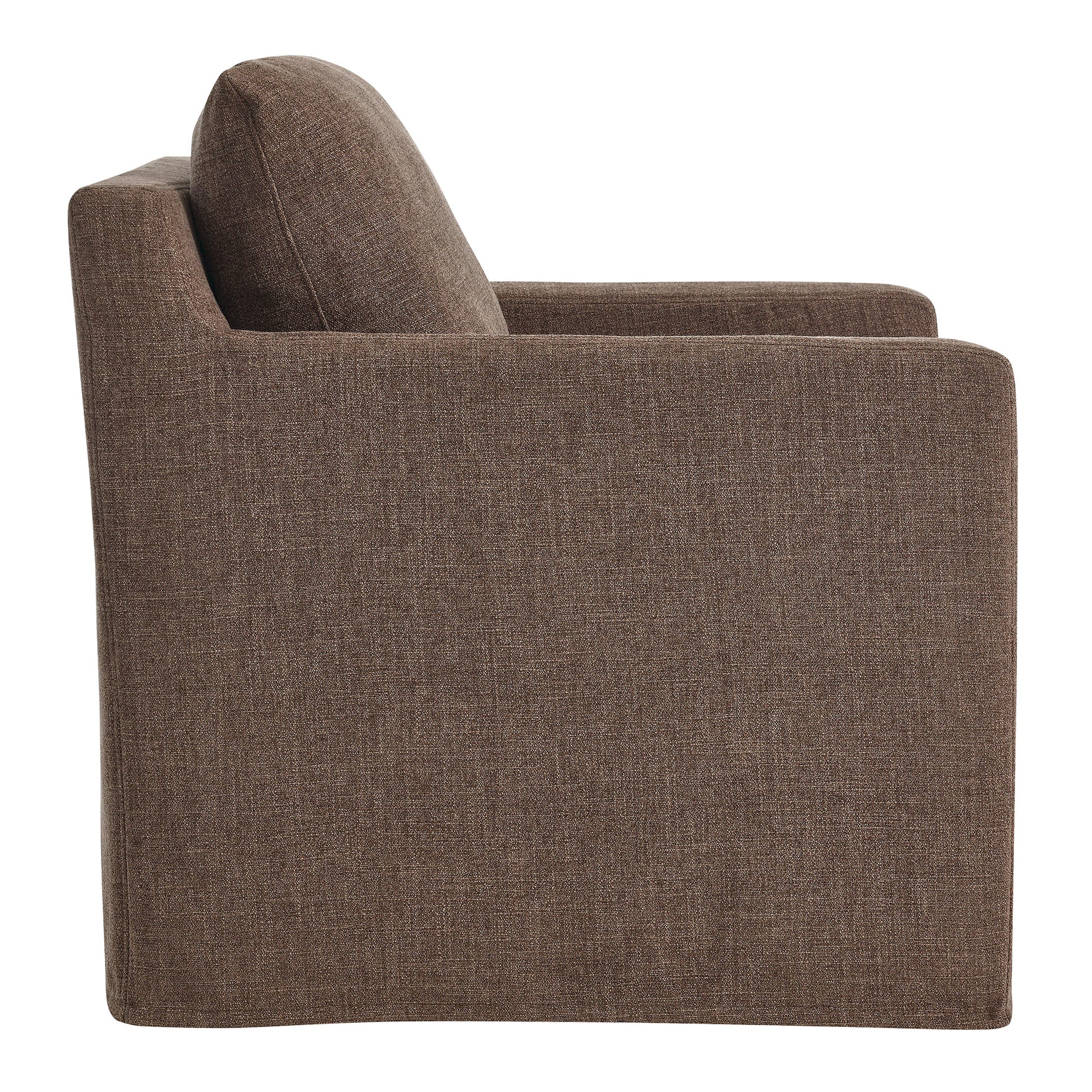 Serene Fabric Slipcovered Swivel Armchair by Modway - Best Buy Furniture
