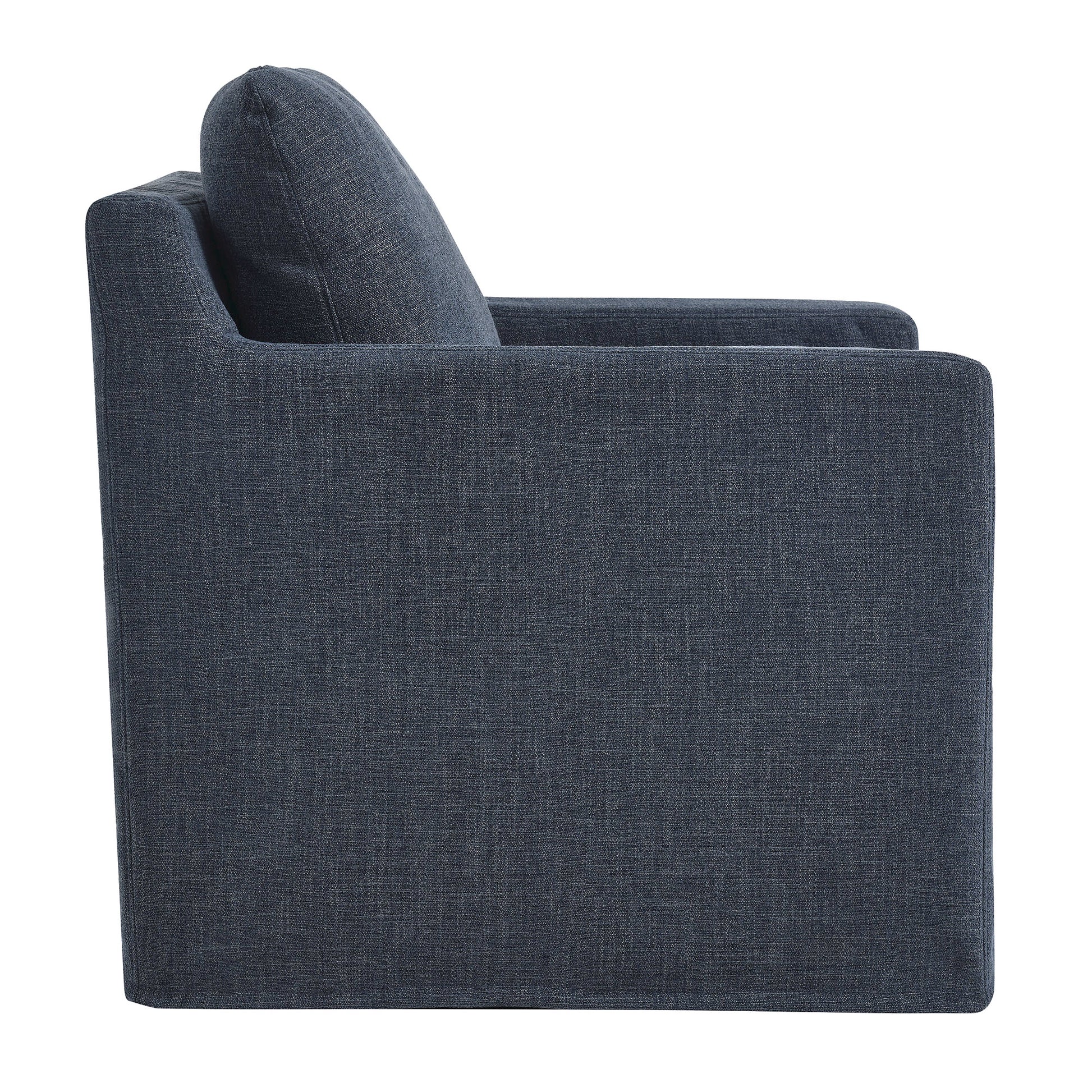 Serene Fabric Slipcovered Swivel Armchair by Modway - Best Buy Furniture