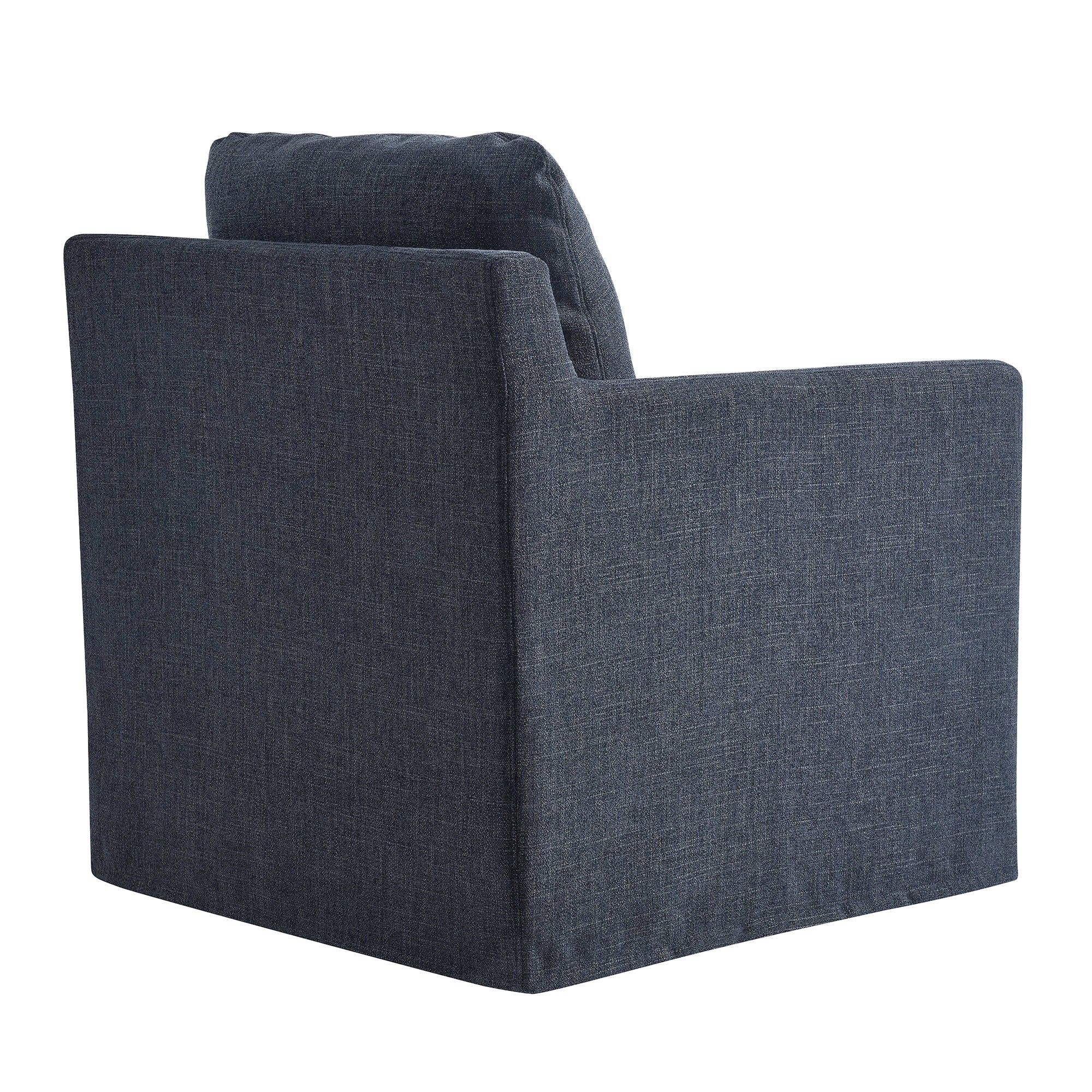 Serene Fabric Slipcovered Swivel Armchair by Modway - Best Buy Furniture