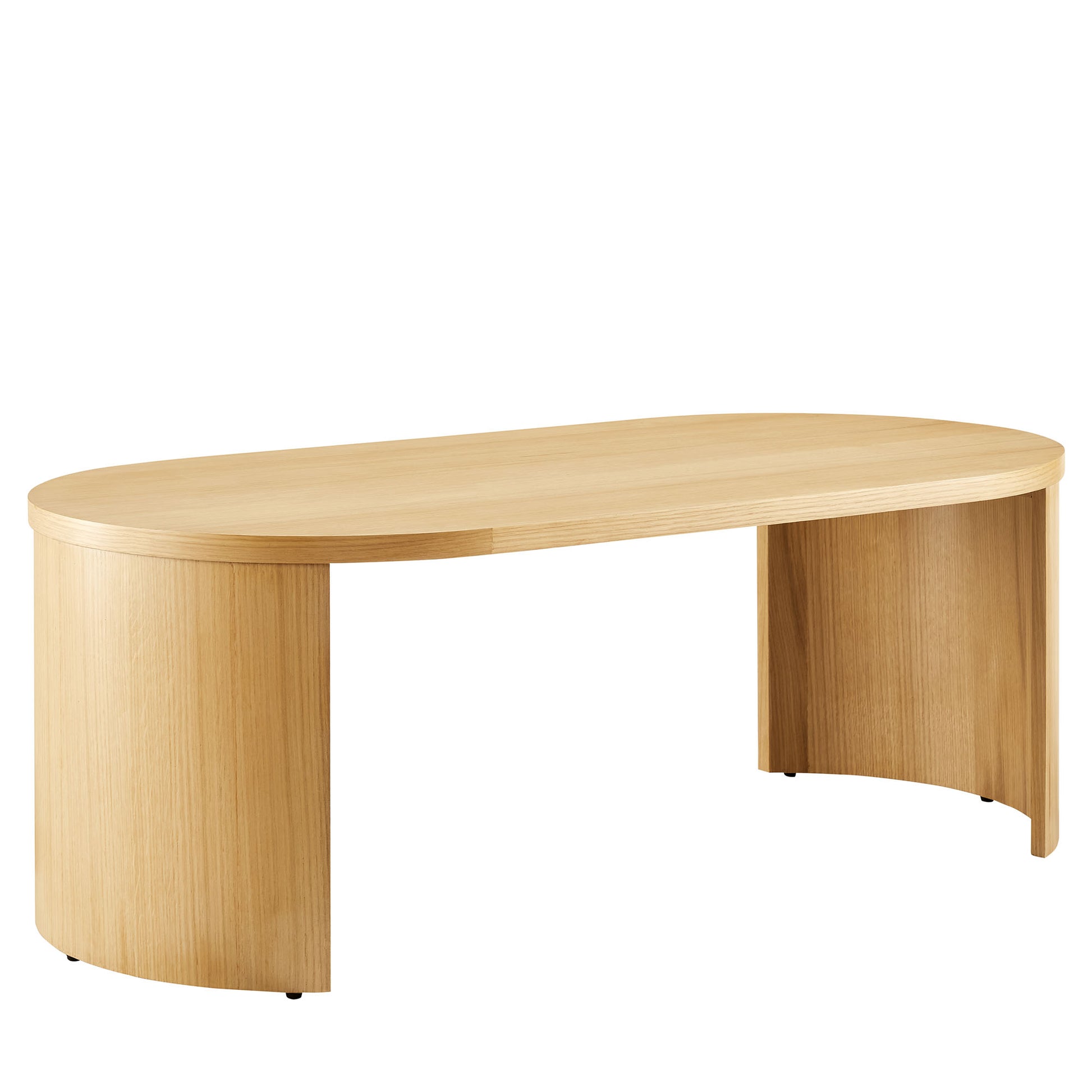 Aspect Oval Wood Coffee Table by Modway - Best Buy Furniture