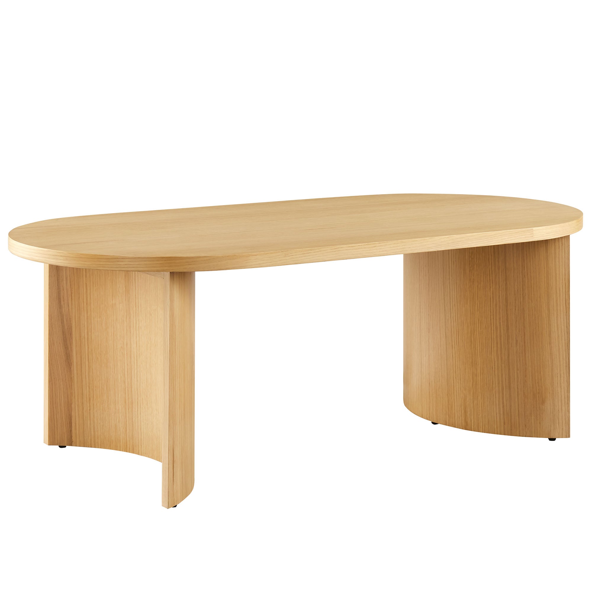 Aspect Oval Wood Coffee Table by Modway - Best Buy Furniture