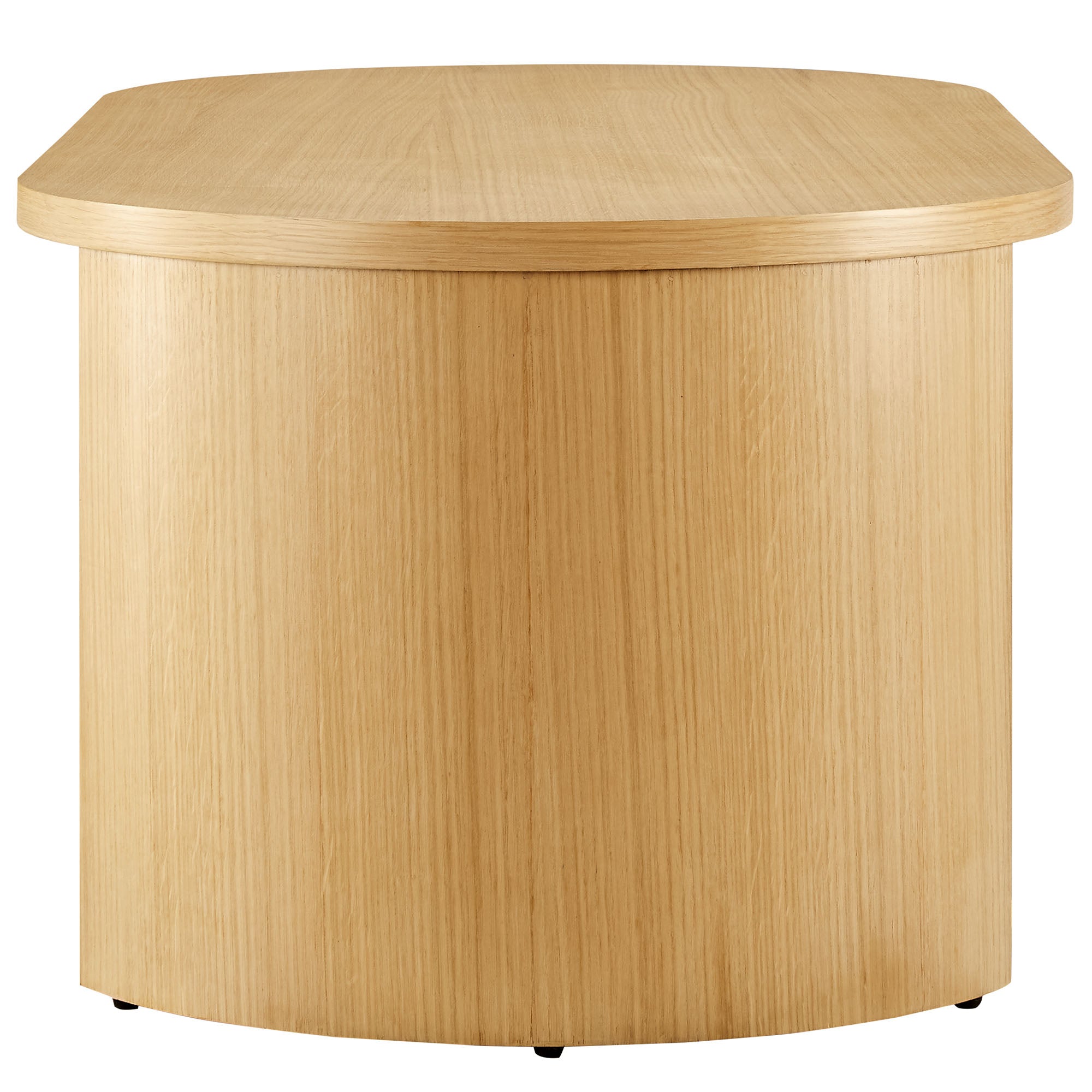 Aspect Oval Wood Coffee Table by Modway - Best Buy Furniture