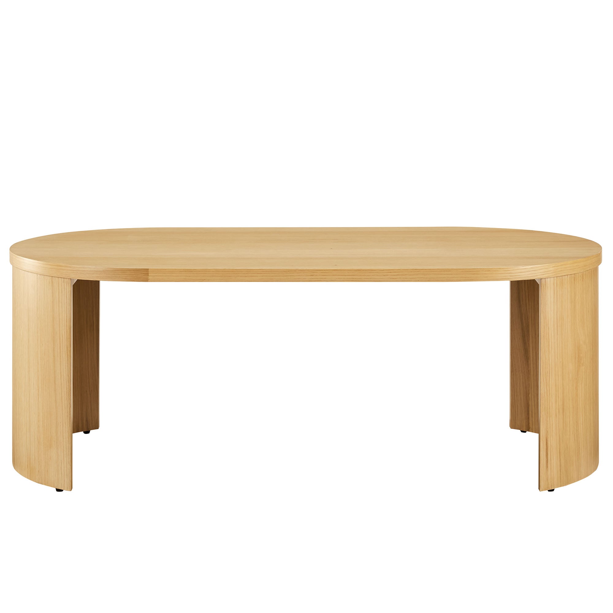 Aspect Oval Wood Coffee Table by Modway - Best Buy Furniture