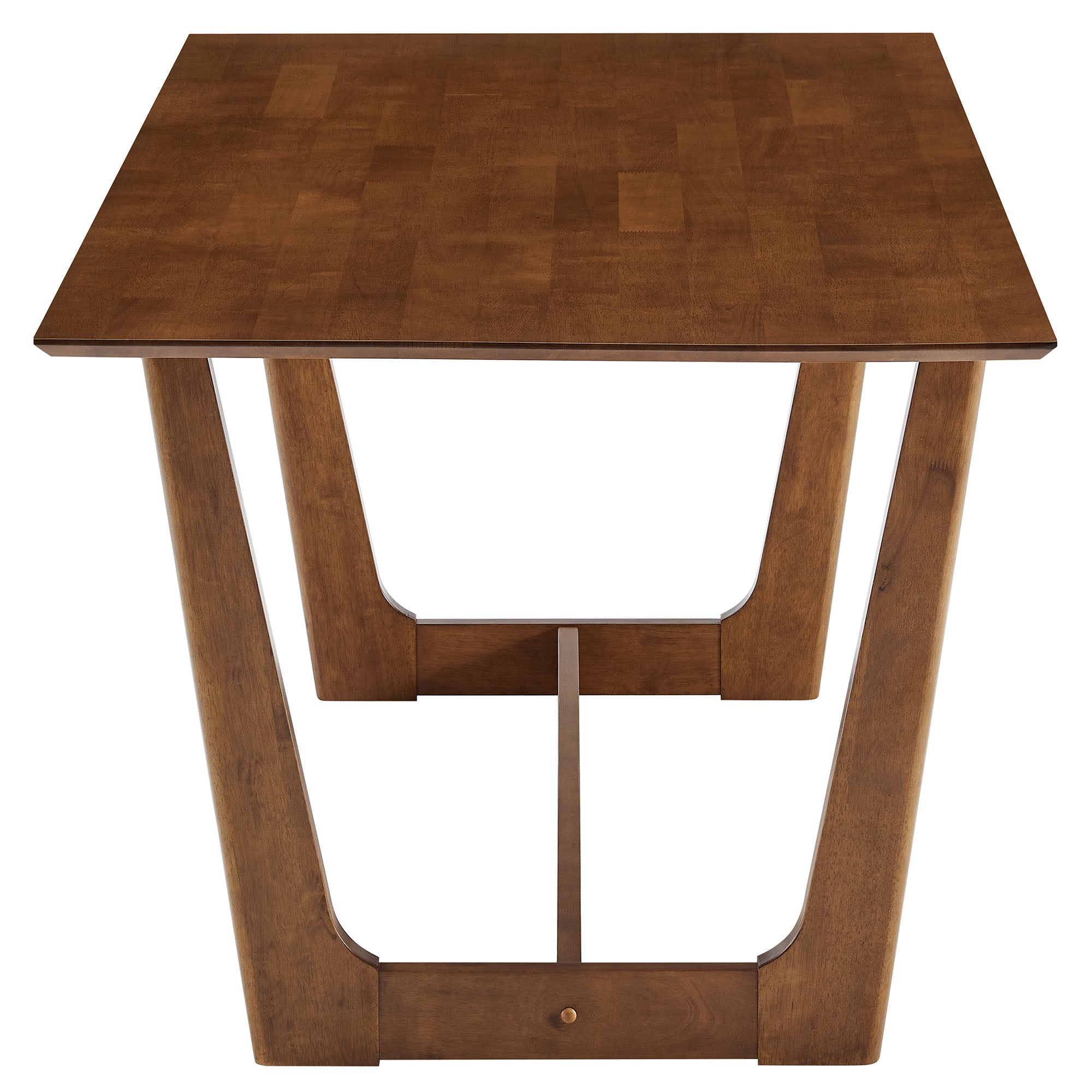 Solara 7-Piece Wood Dining Set with Vegan Leather Side Chairs by Modway - Best Buy Furniture