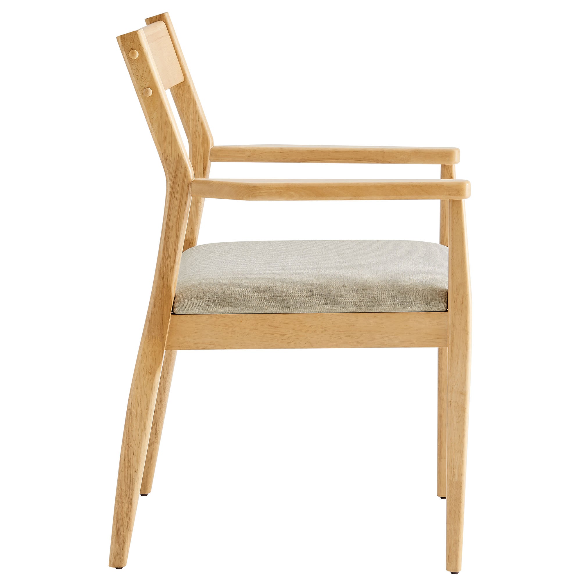 Solara Fabric Wood Dining Armchairs Set of 2 by Modway - Best Buy Furniture