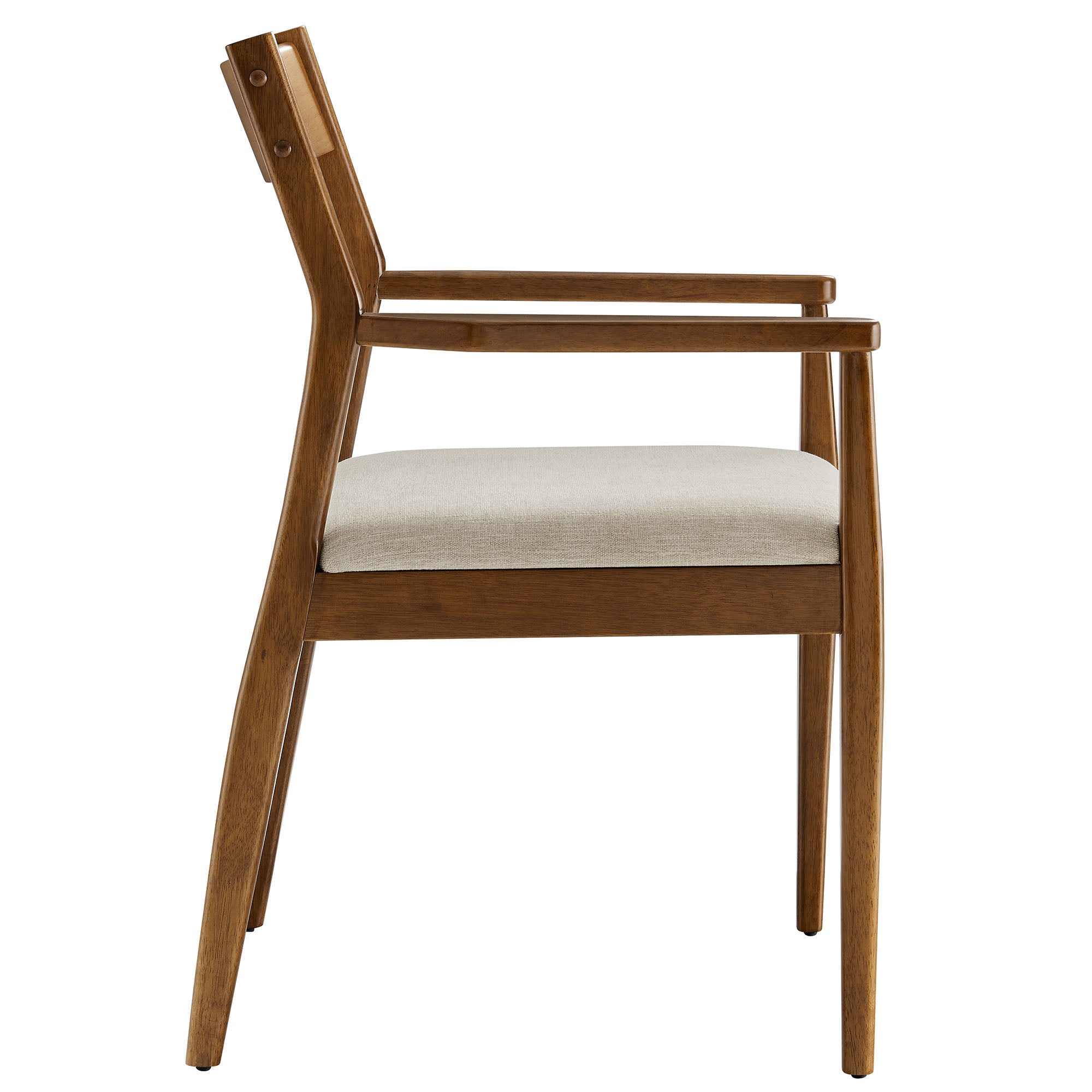 Solara Fabric Wood Dining Armchairs Set of 2 by Modway - Best Buy Furniture
