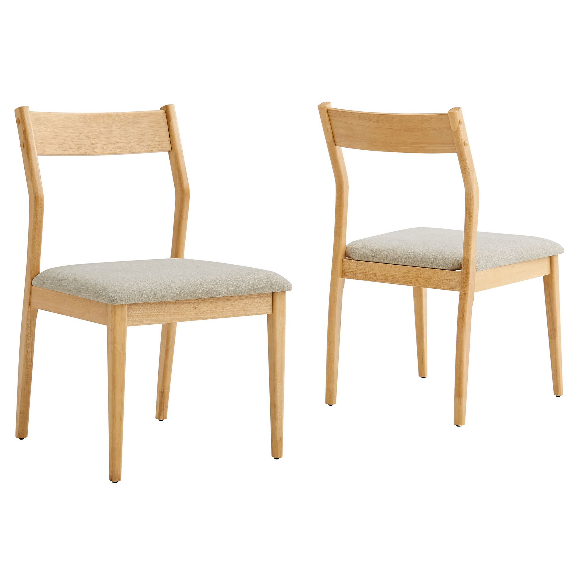 Solara Fabric Wood Dining Side Chairs Set of 2 by Modway - Best Buy Furniture