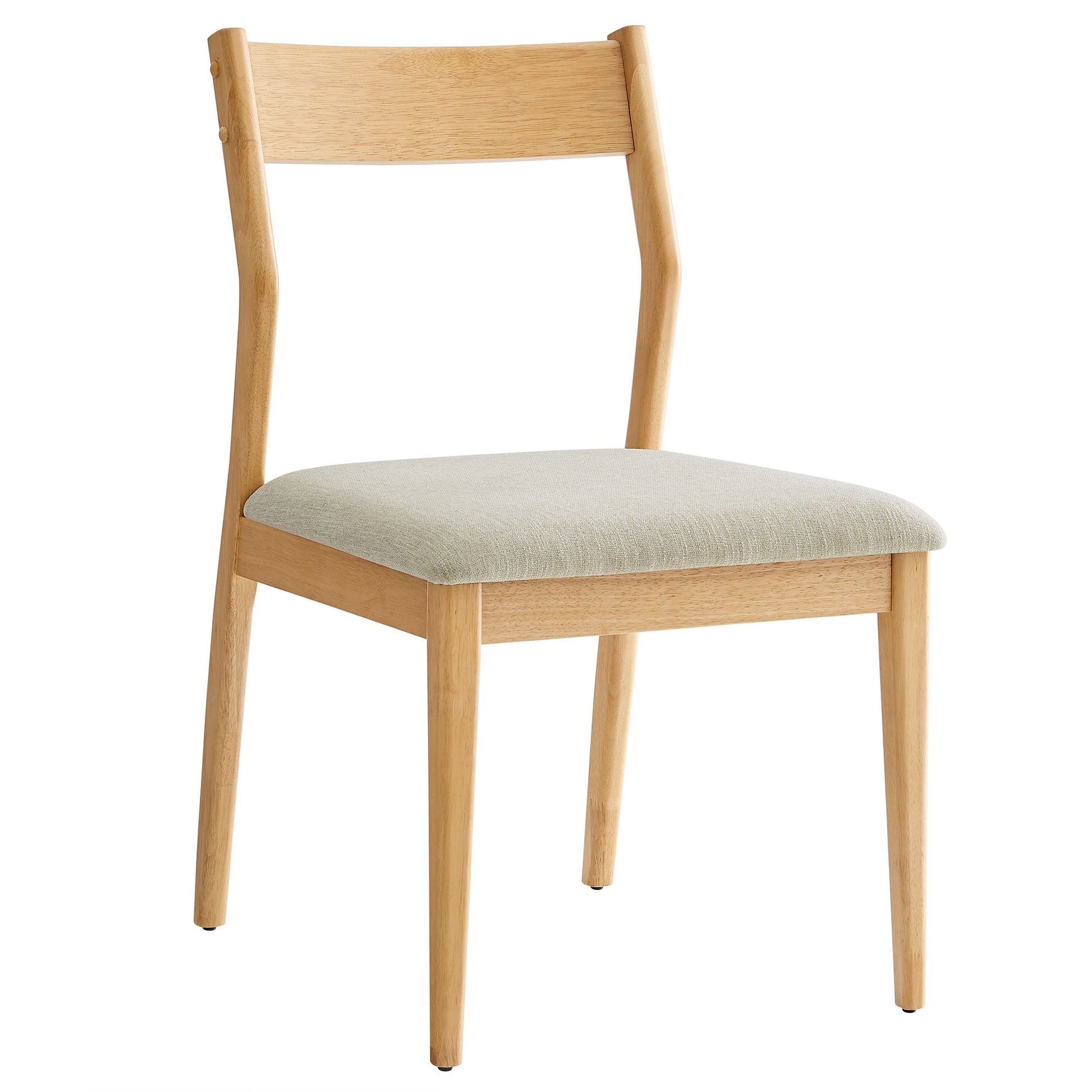 Solara 7-Piece Wood Dining Set with Fabric Upholstered Side Chairs by Modway - Best Buy Furniture