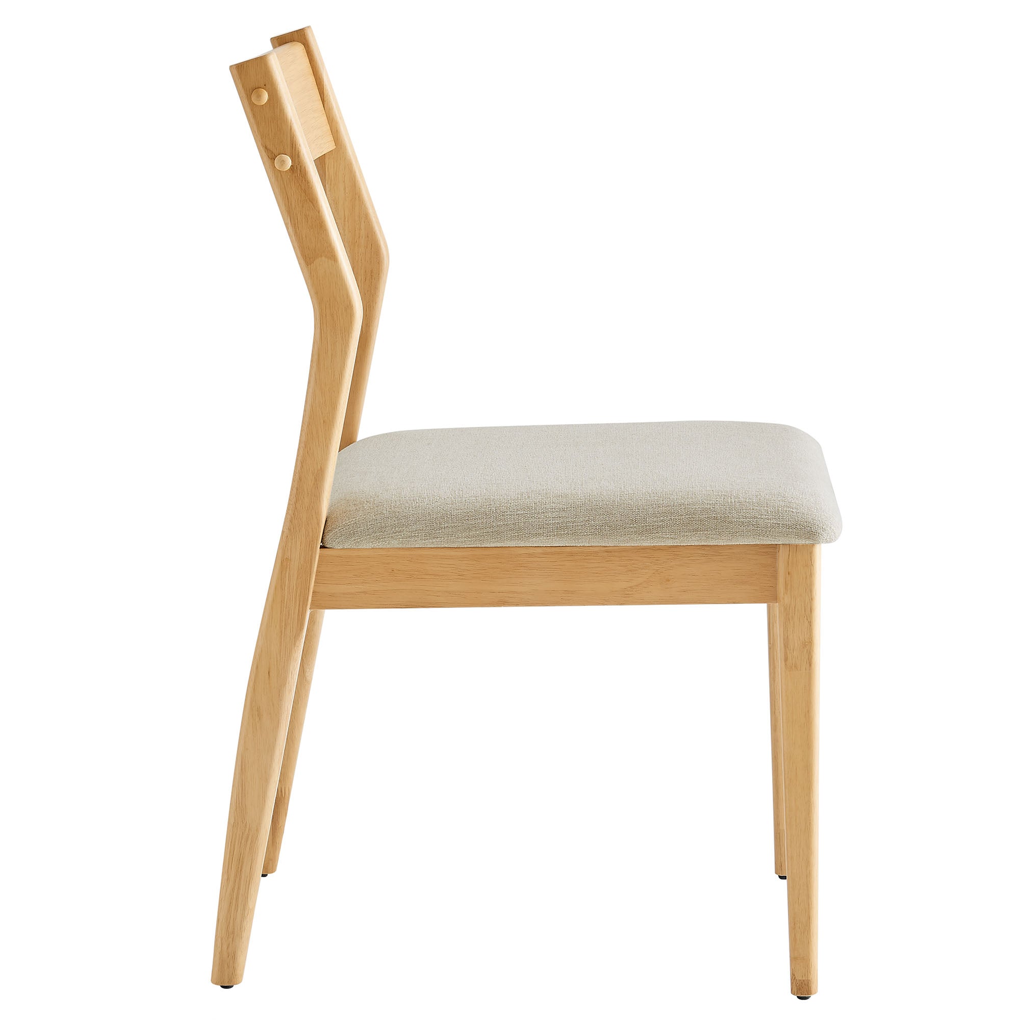 Solara Fabric Wood Dining Side Chairs Set of 2 by Modway - Best Buy Furniture