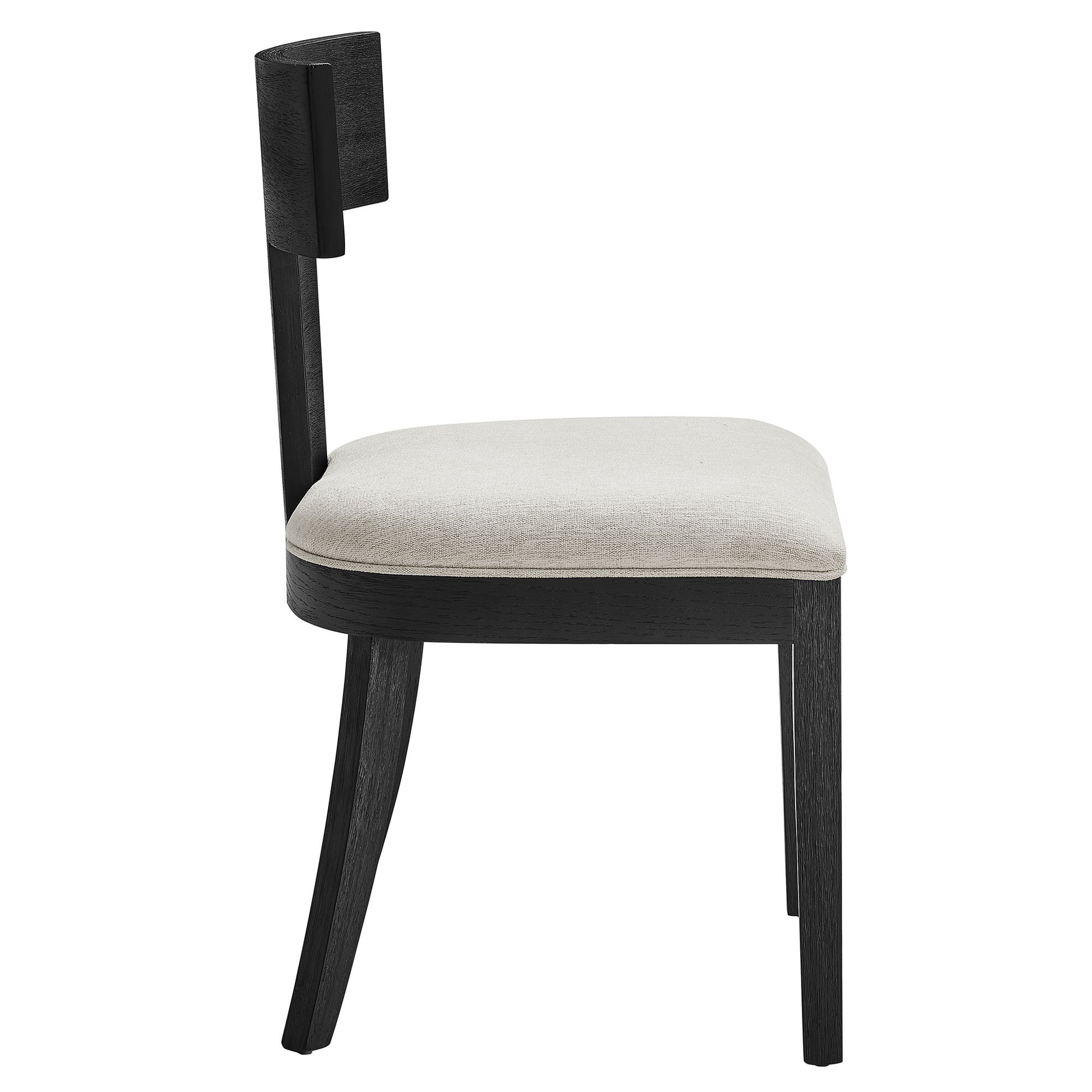 Peregrine Wood and Fabric Upholstered Dining Chairs Set of 2 by Modway - Best Buy Furniture