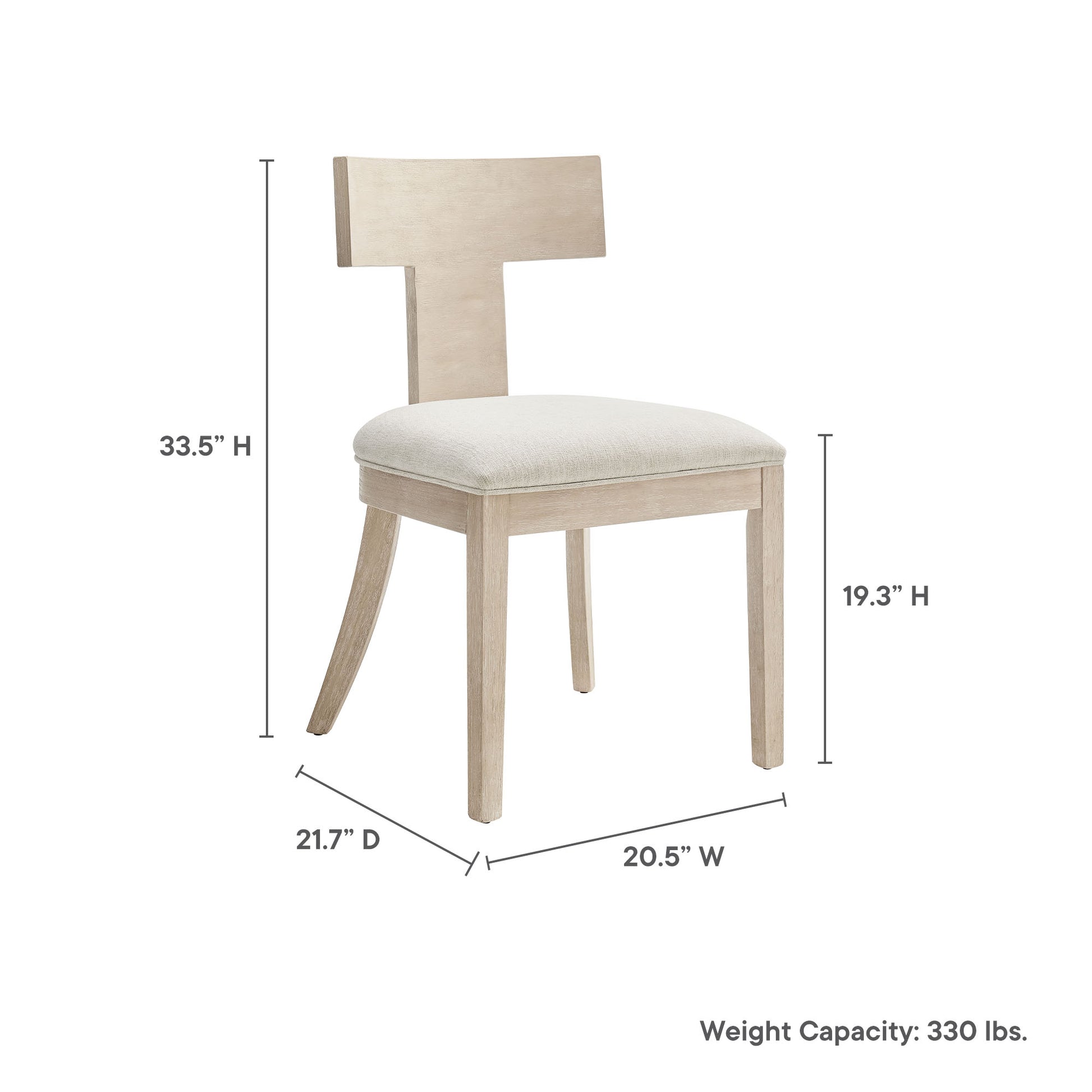 Peregrine Wood and Fabric Upholstered Dining Chairs Set of 2 by Modway - Best Buy Furniture
