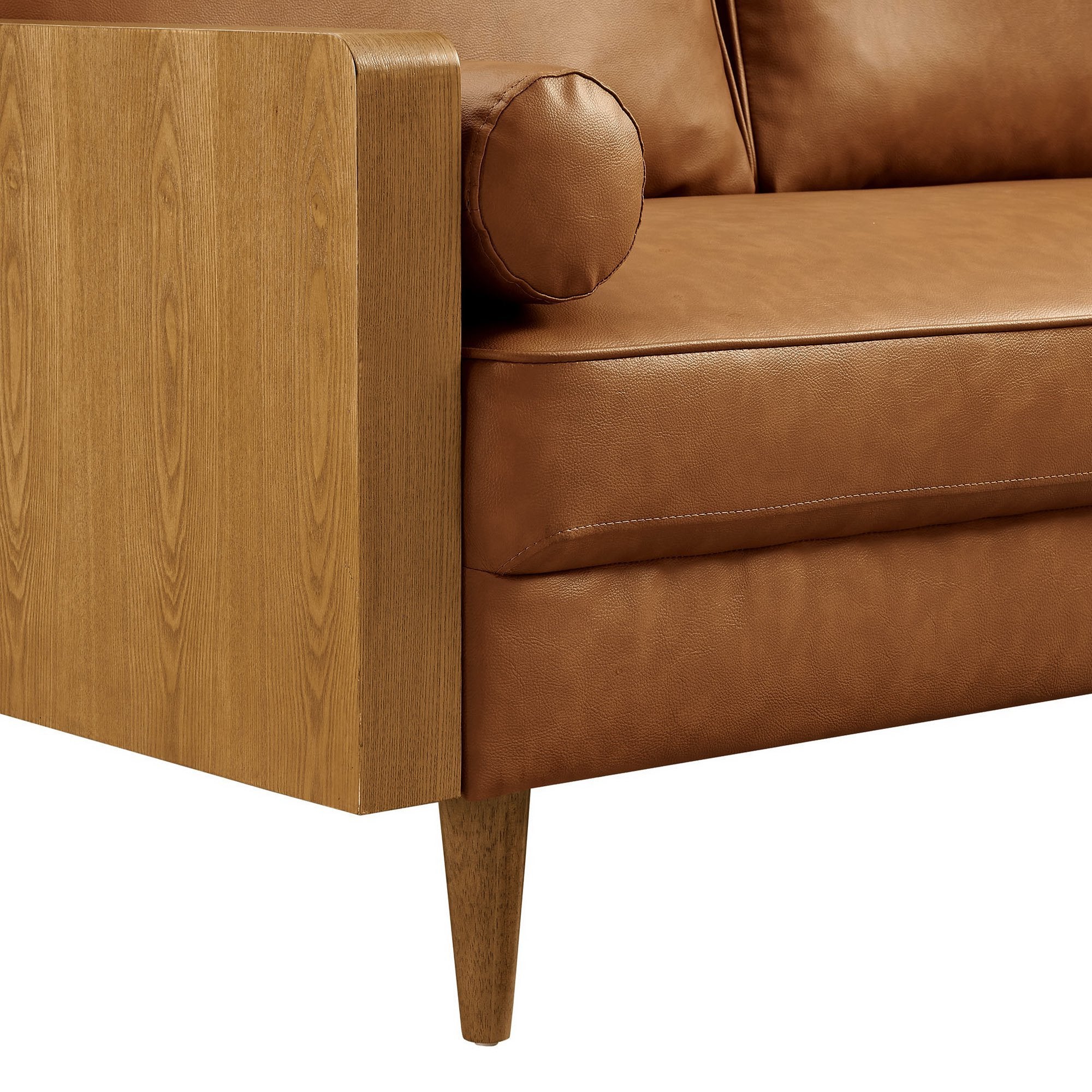 Kellan Vegan Leather Sofa by Modway - Best Buy Furniture