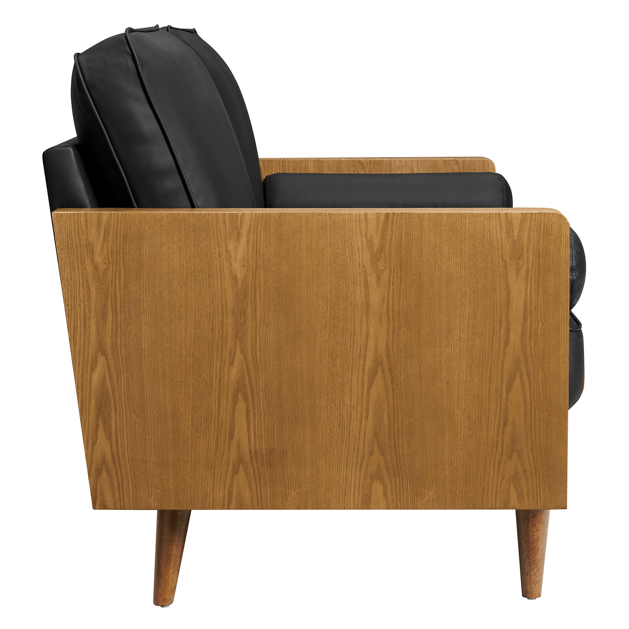 Kellan Vegan Leather Loveseat by Modway - Best Buy Furniture