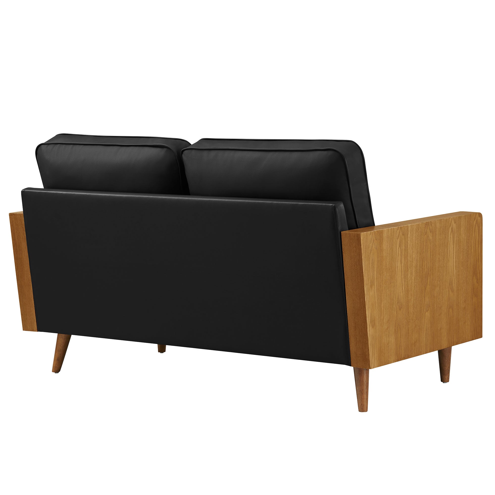 Kellan Vegan Leather Loveseat by Modway - Best Buy Furniture