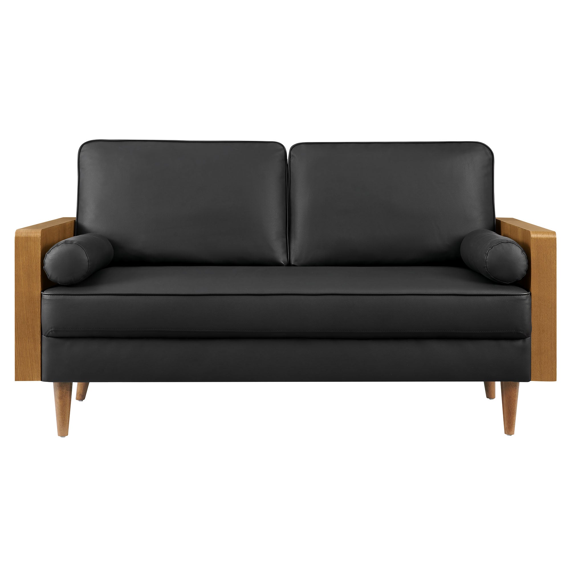 Kellan Vegan Leather Loveseat by Modway - Best Buy Furniture