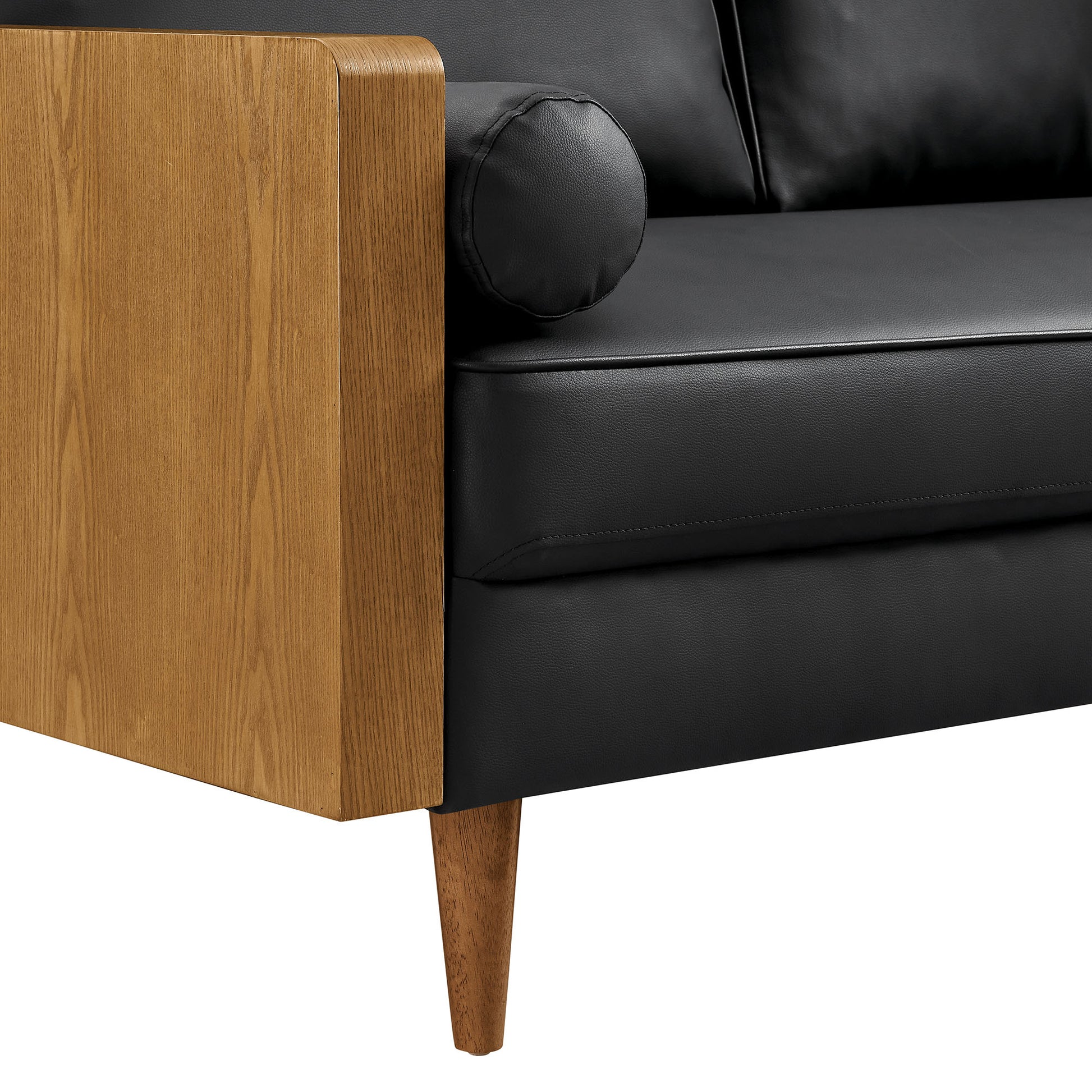 Kellan Vegan Leather Loveseat by Modway - Best Buy Furniture
