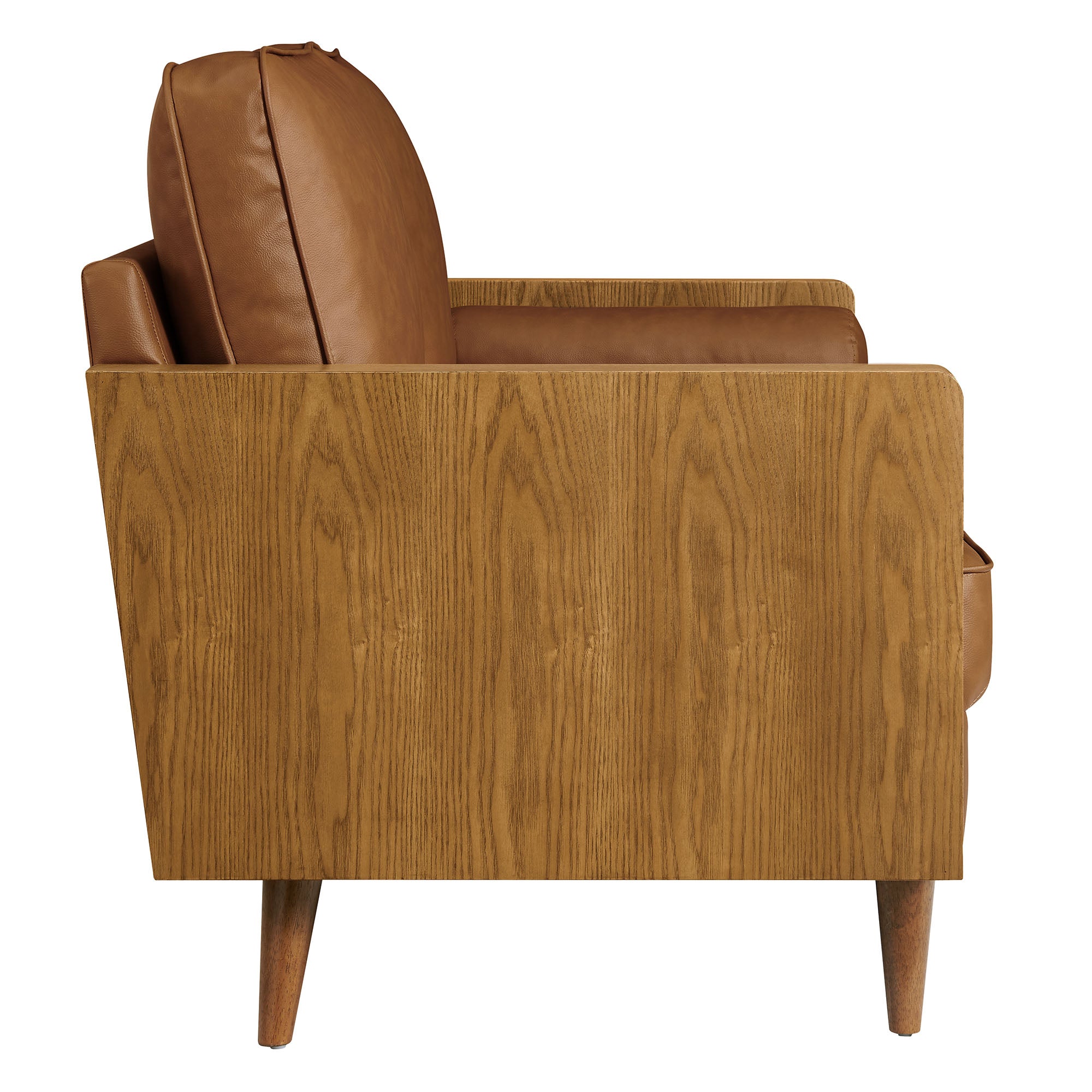 Kellan Vegan Leather Loveseat by Modway - Best Buy Furniture